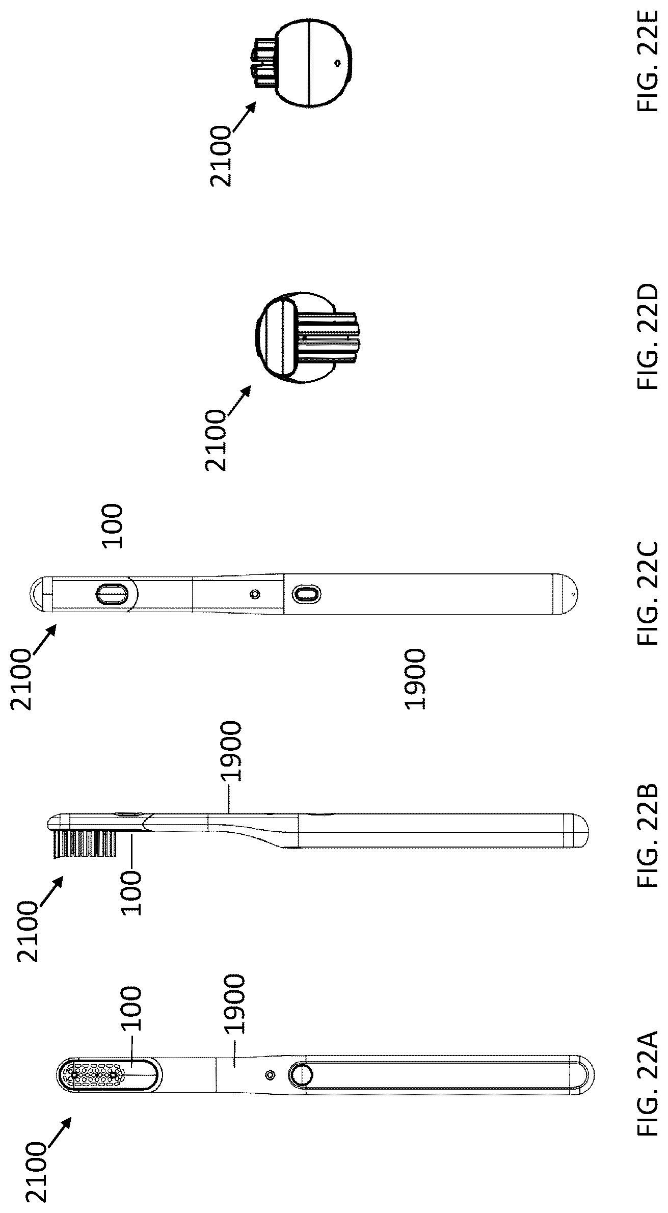 Patent US12303018 Figure 18 – Replaceable brush head for toothbrush