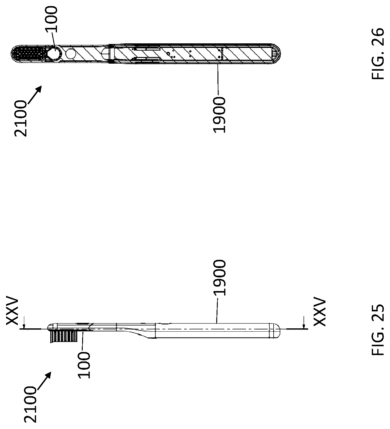 Patent US12303018 Figure 20 – Replaceable brush head for toothbrush