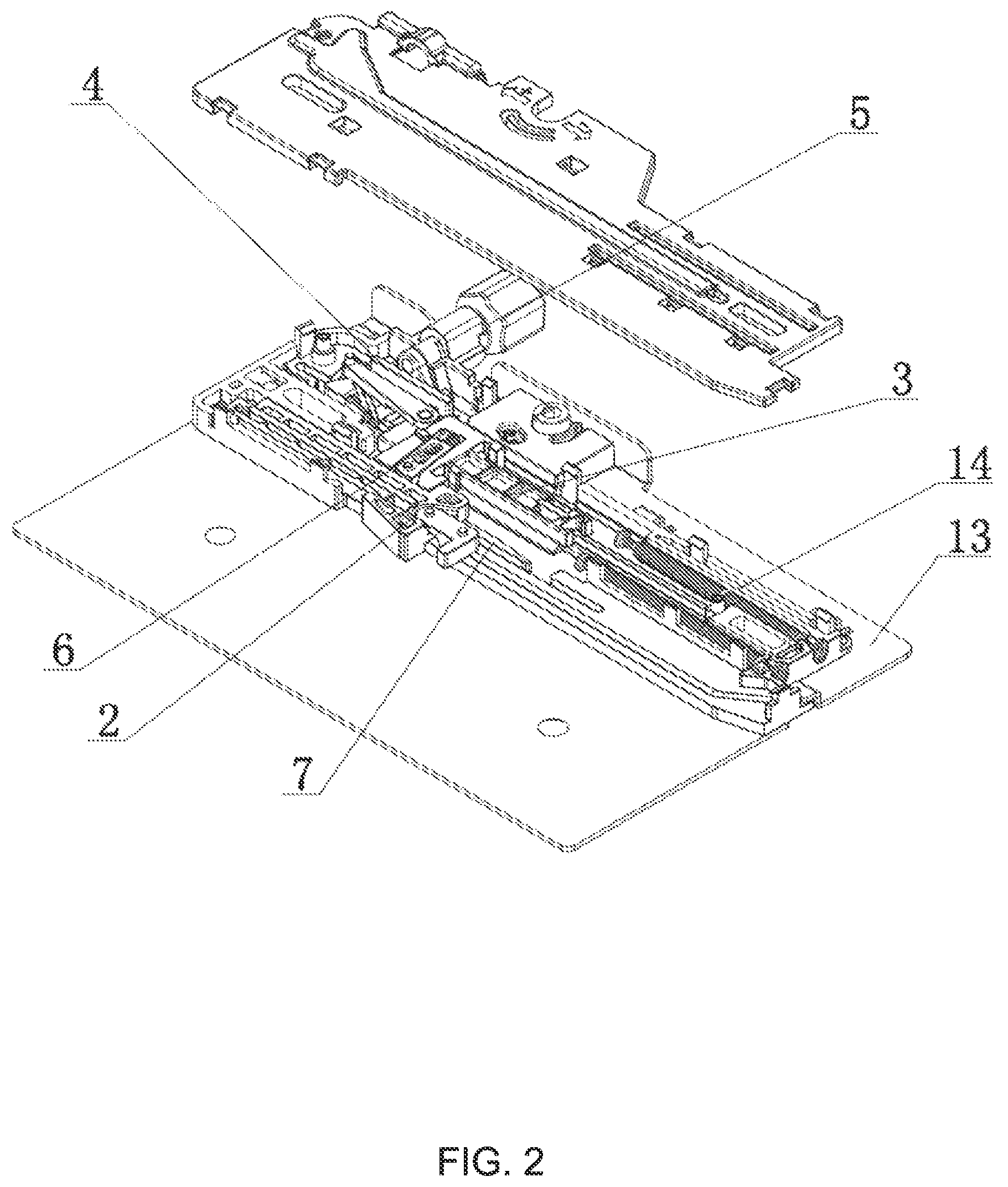 Patent US12303029 Figure 2 – Buffering rebound synchronization device