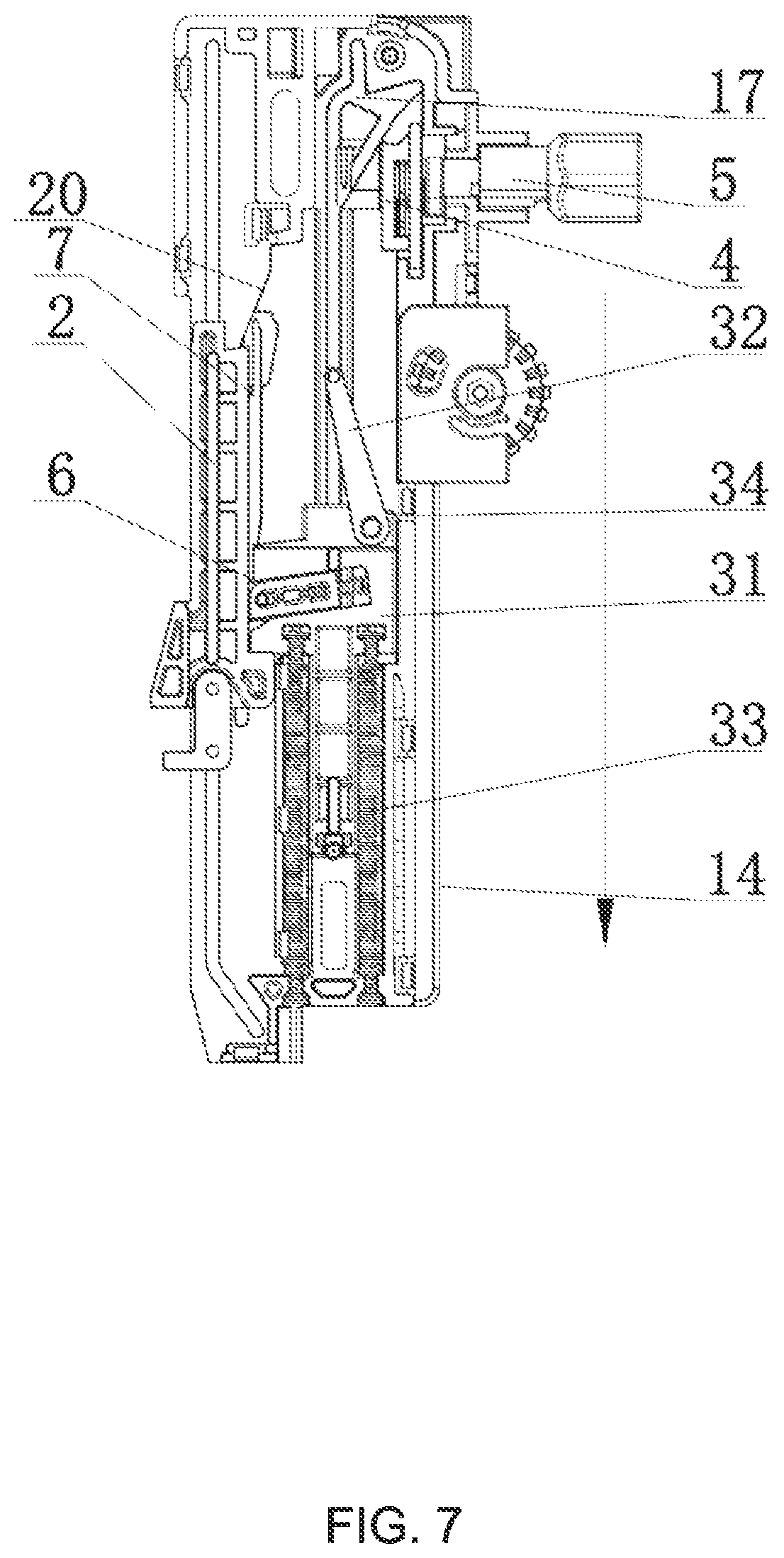 Patent US12303029 Figure 7 – Buffering rebound synchronization device