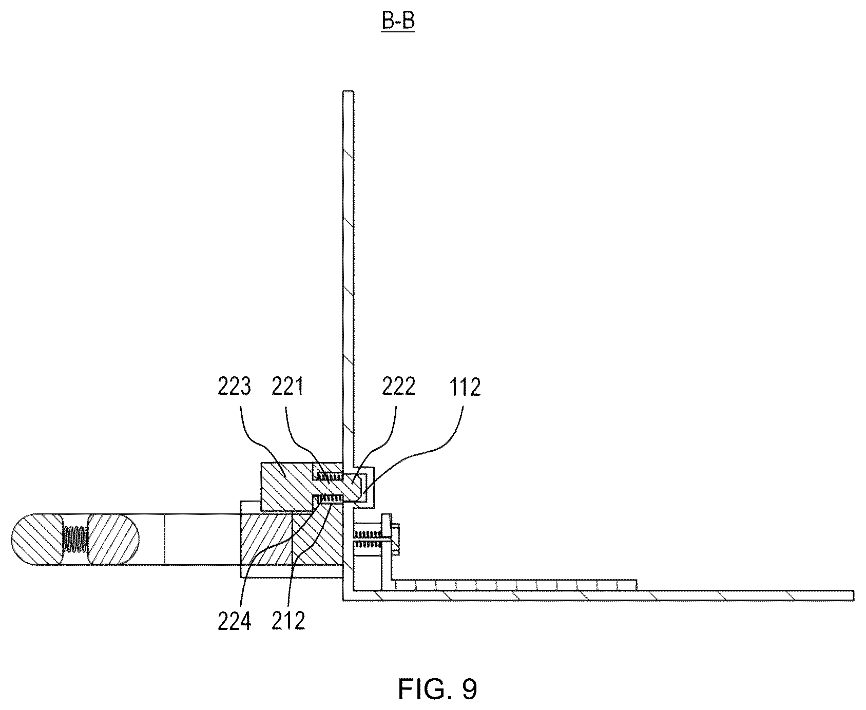 Patent US12303030 Figure 8 – Drawer assembly