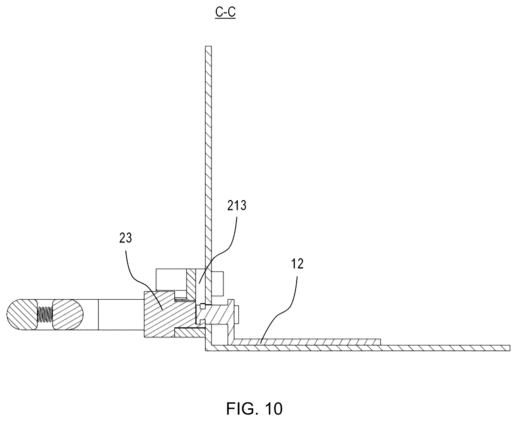 Patent US12303030 Figure 9 – Drawer assembly