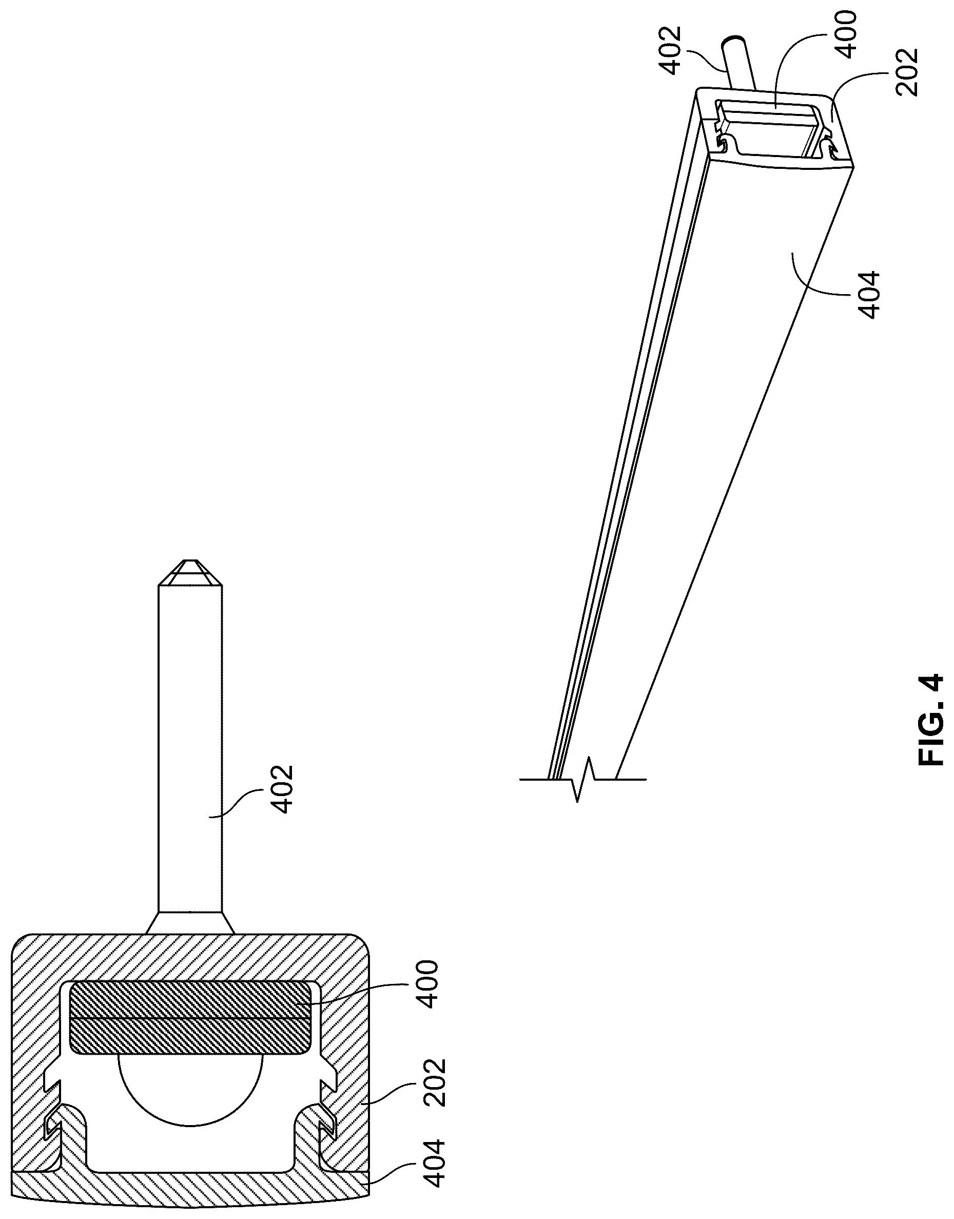 Patent US12303033 Figure 4 – Headboard with back light strip