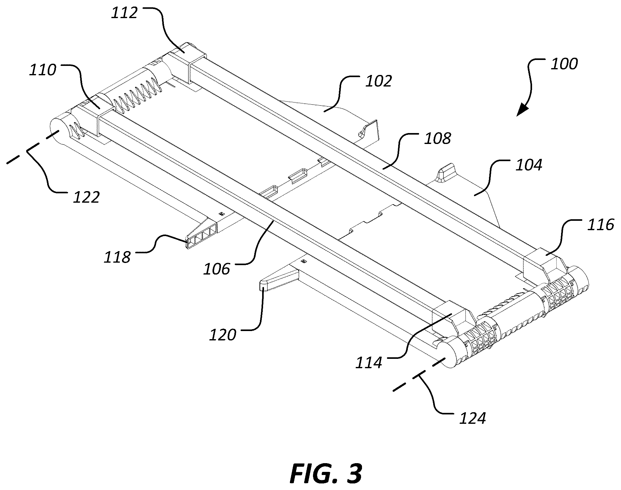Patent US12303034 Figure 2 – System and method for reducing foot contact with bedding
