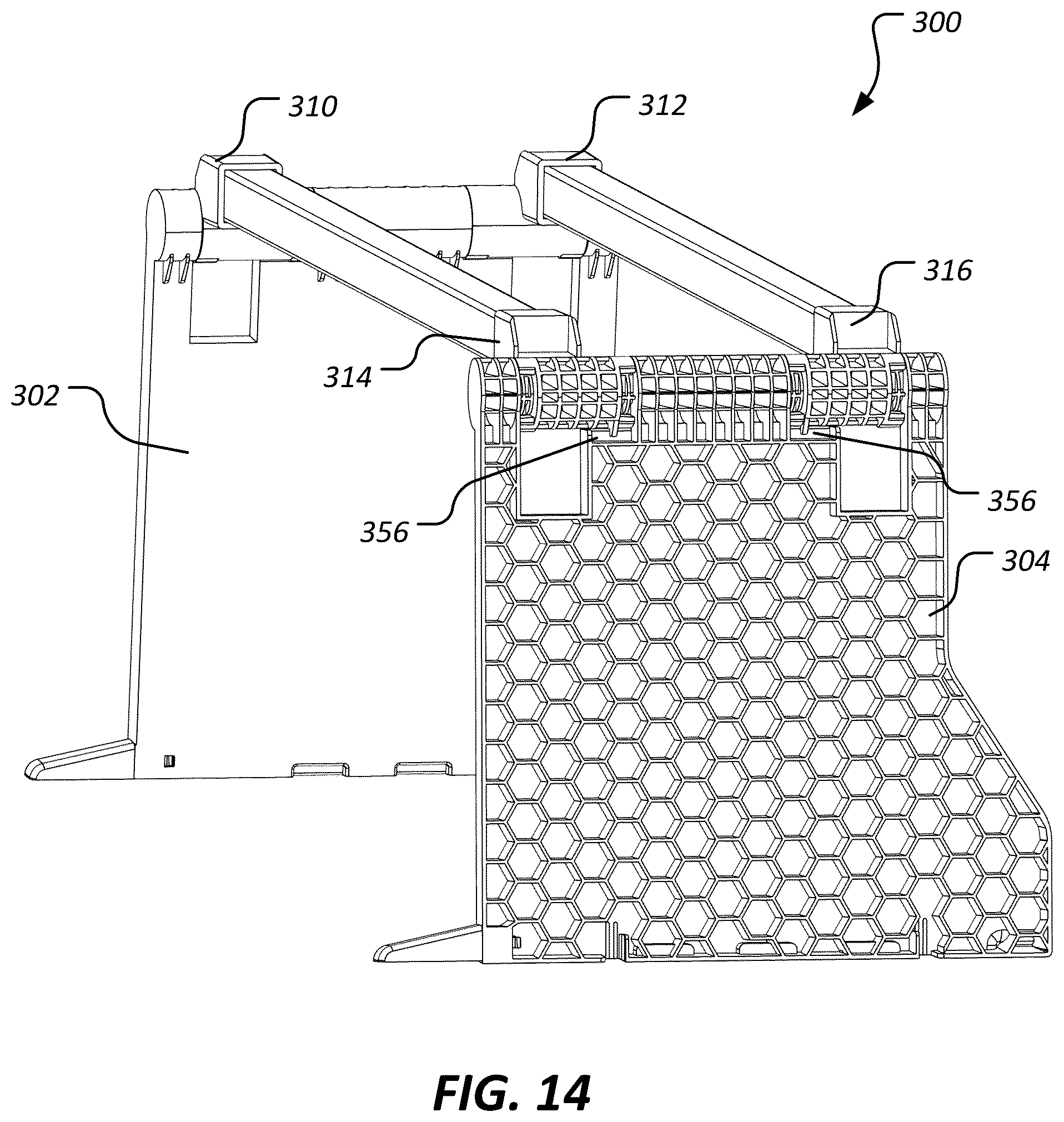 Patent US12303034 Figure 9 – System and method for reducing foot contact with bedding