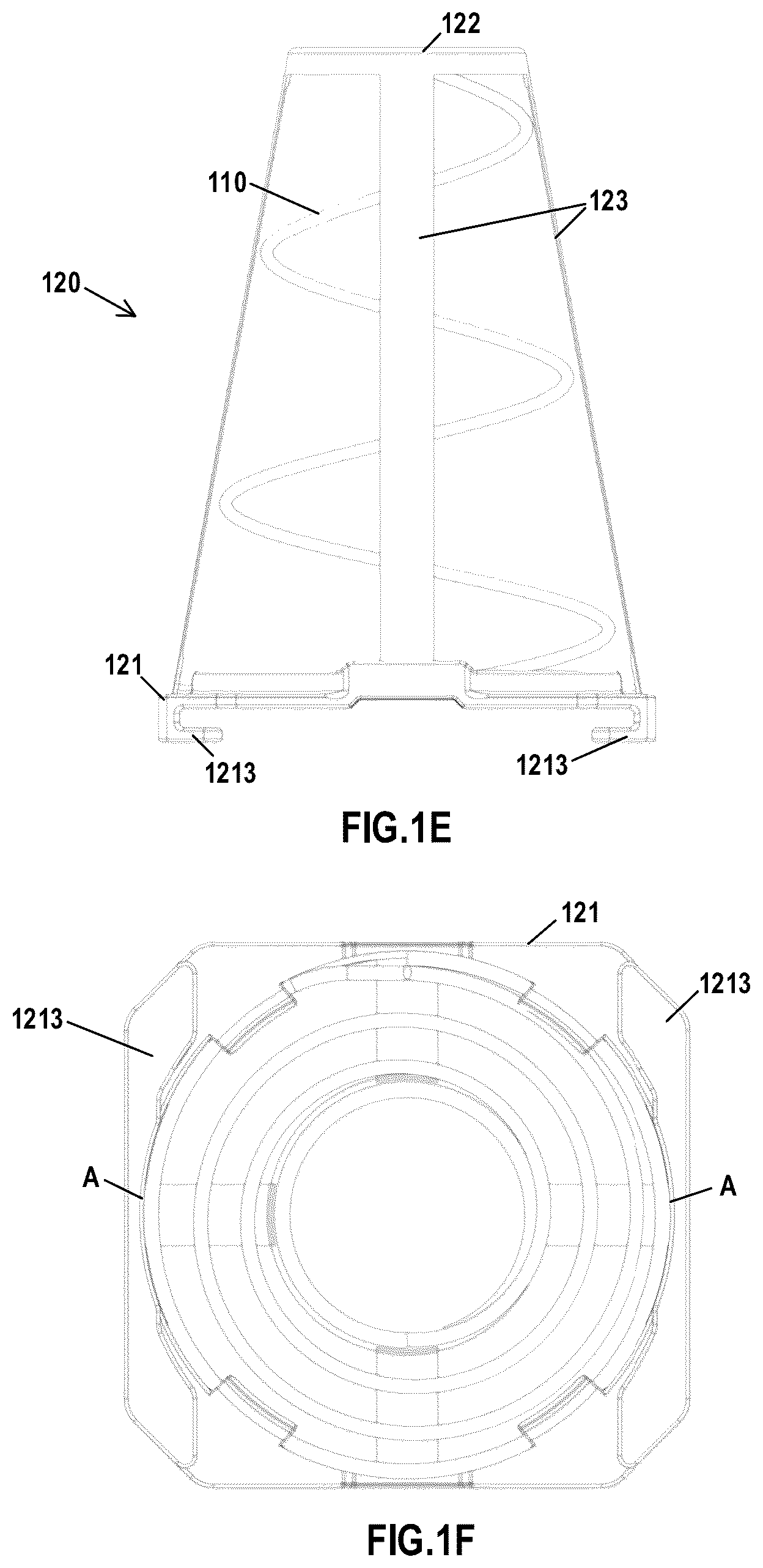 Patent US12303036 Figure 4 – Spring module and spring cushion for furniture