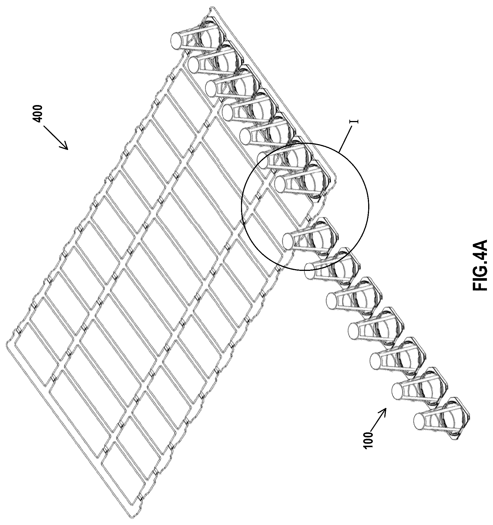Patent US12303036 Figure 8 – Spring module and spring cushion for furniture