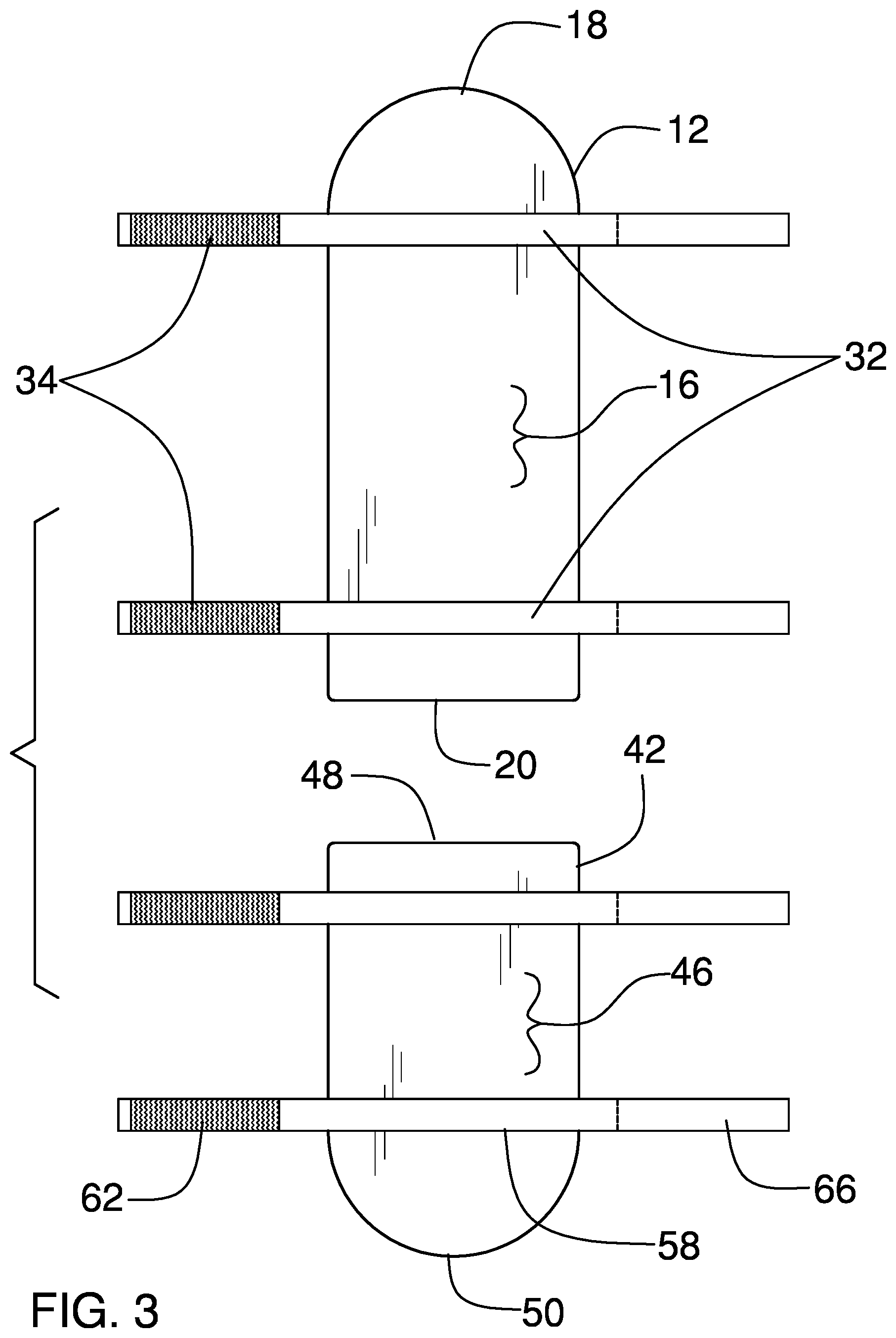 Patent US12303037 Figure 3 – Sanitary seat cover apparatus