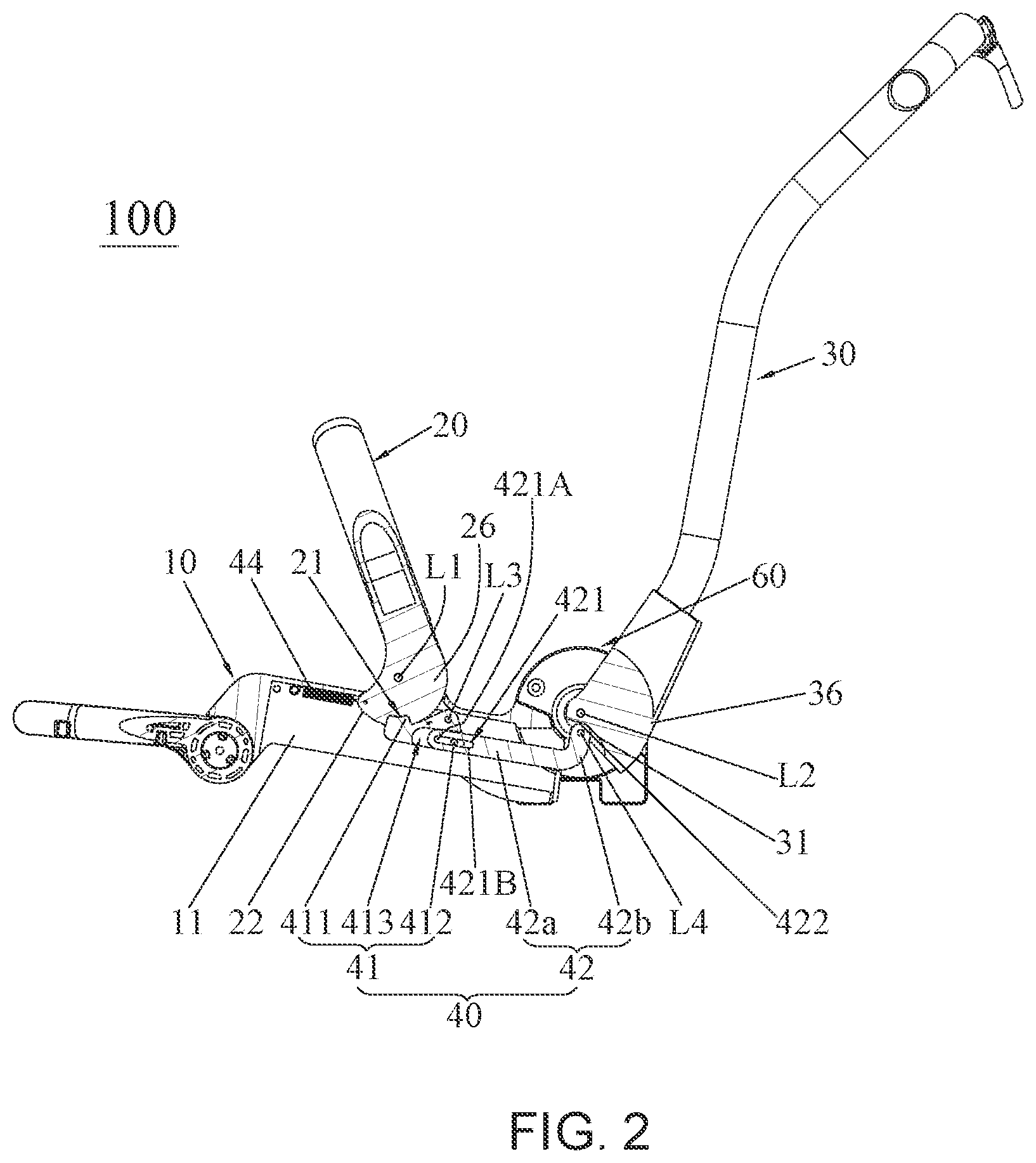 Patent US12303039 Figure 2 – Child seat