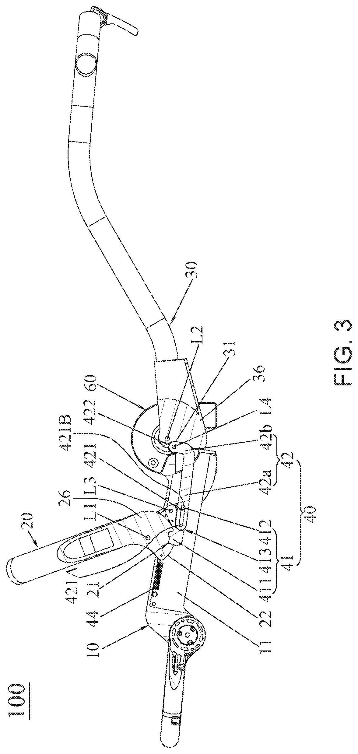 Patent US12303039 Figure 3 – Child seat