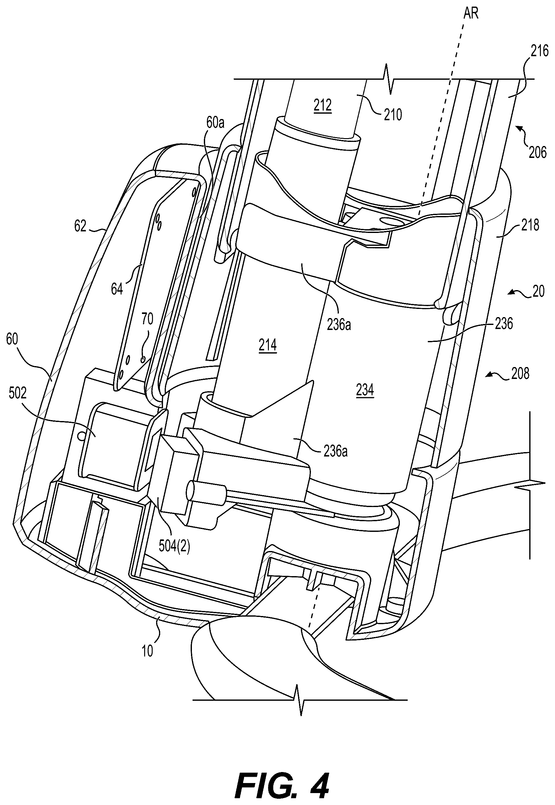 Patent US12303040 Figure 3 – Rotatable toy bar and vibration device for child swing