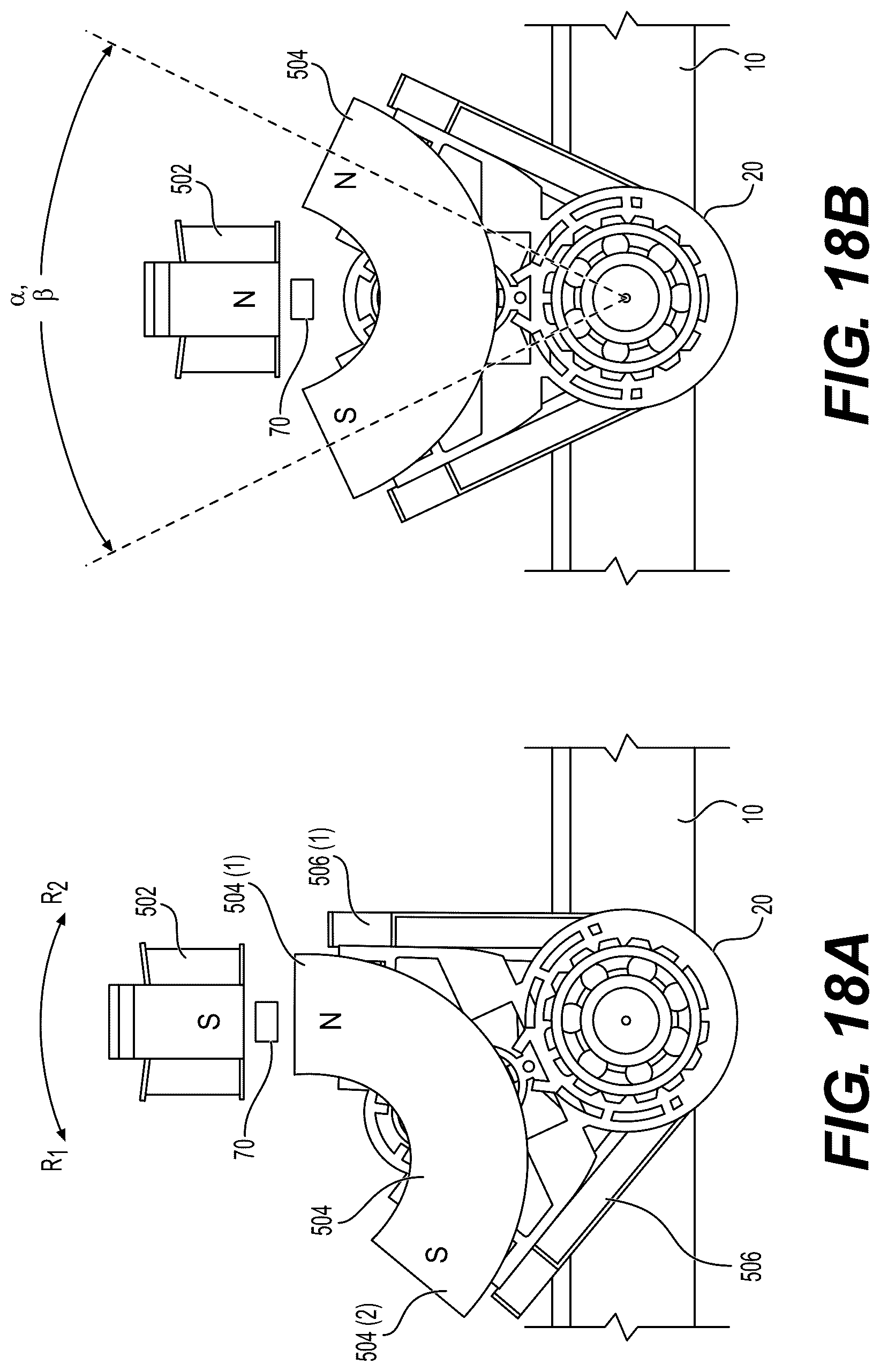 Patent US12303040 Figure 18 – Rotatable toy bar and vibration device for child swing
