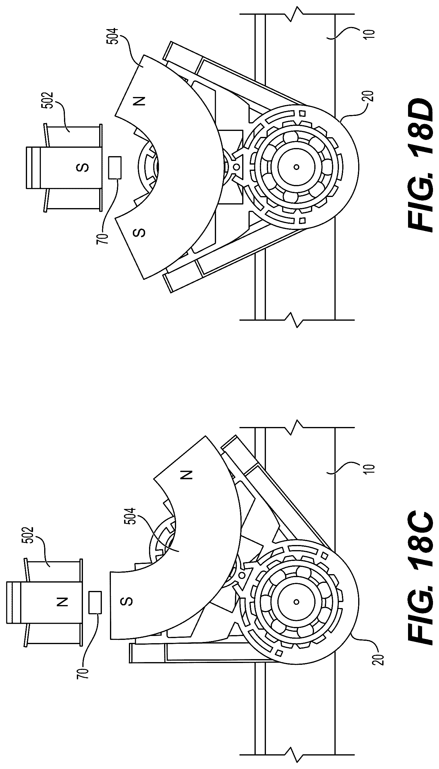 Patent US12303040 Figure 19 – Rotatable toy bar and vibration device for child swing