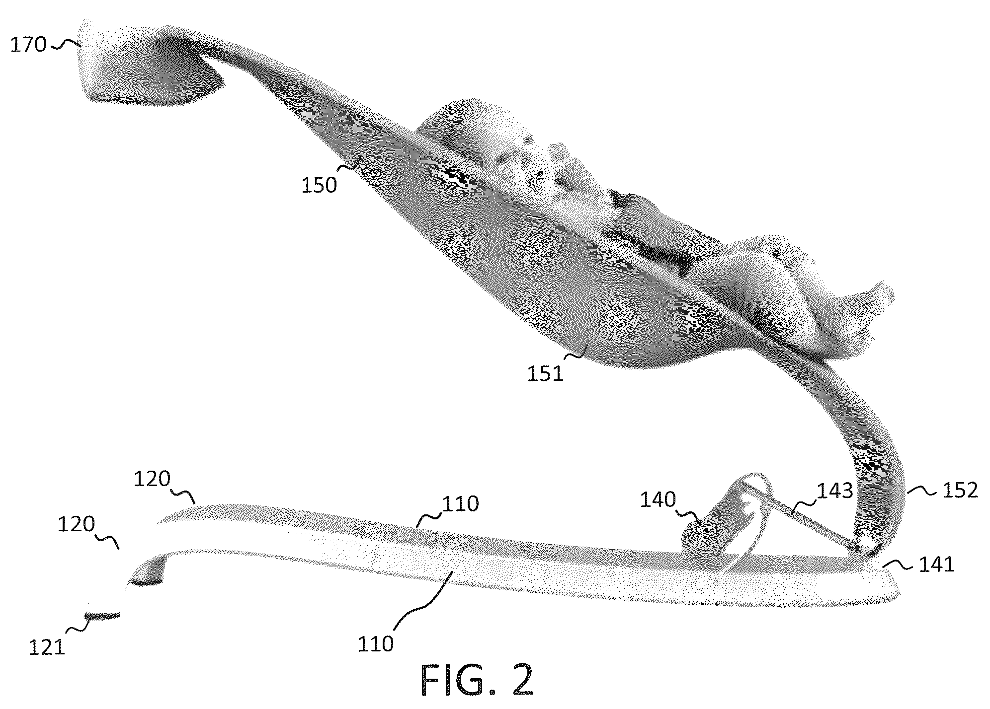 Patent US12303041 Figure 2 – Combination infant bouncer and rocker