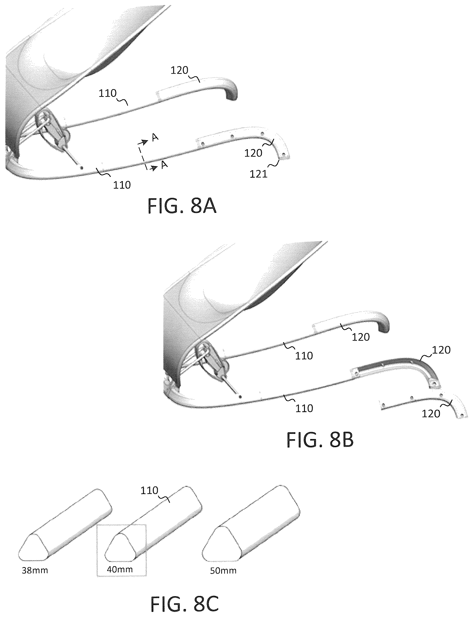 Patent US12303041 Figure 8 – Combination infant bouncer and rocker
