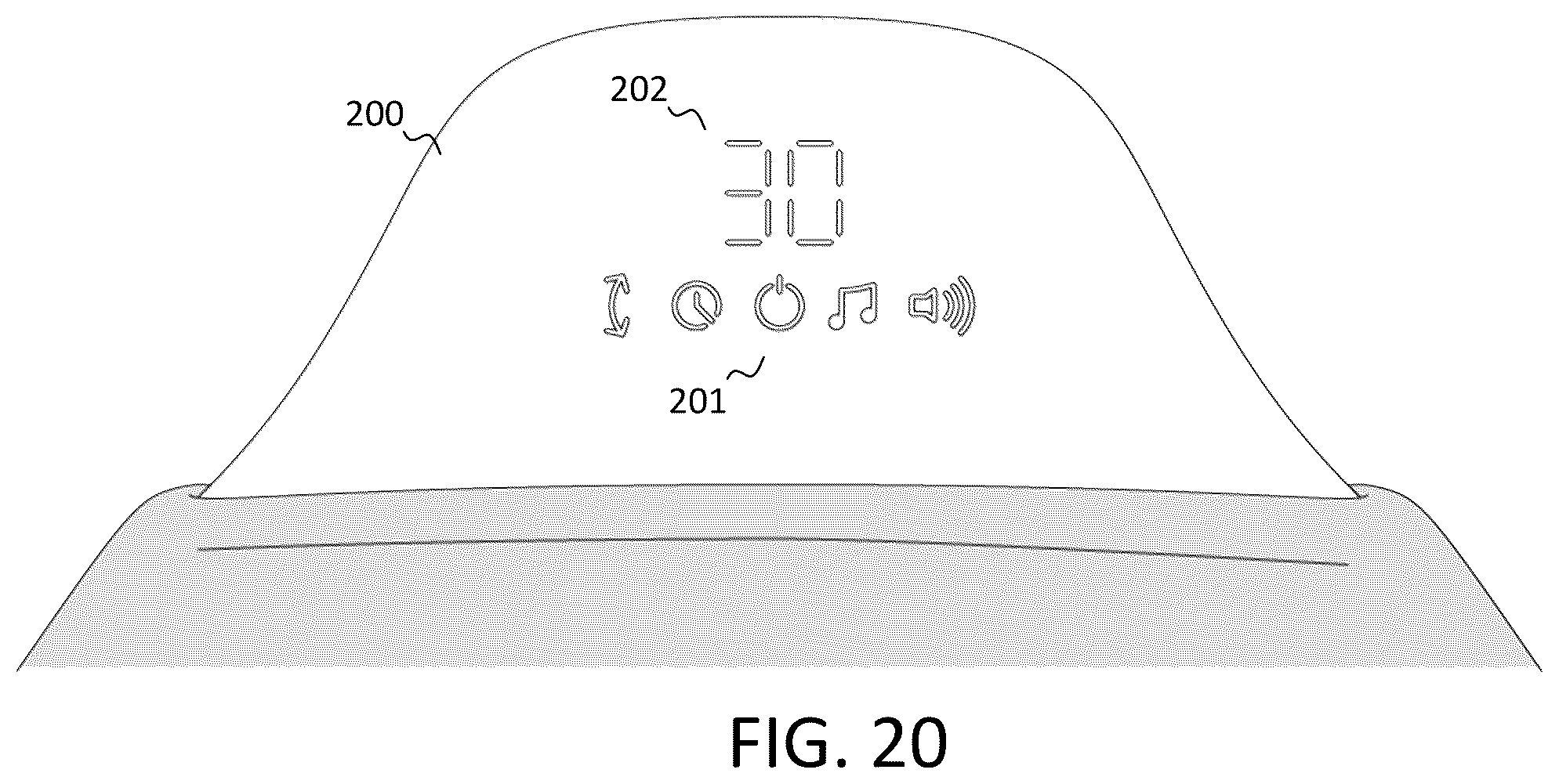 Patent US12303041 Figure 20 – Combination infant bouncer and rocker