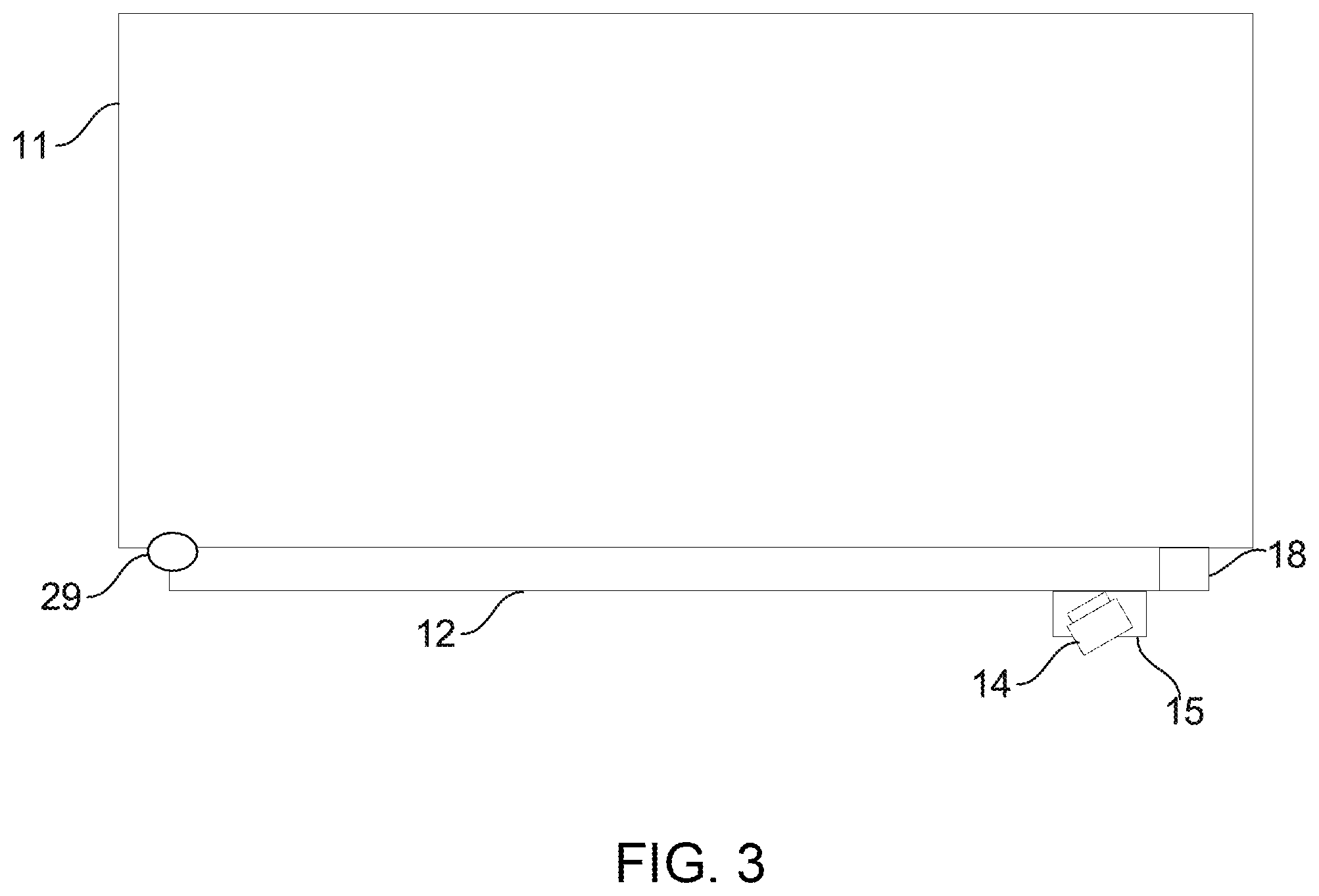Patent US12303045 Figure 3 – Display case door with interior facing camera