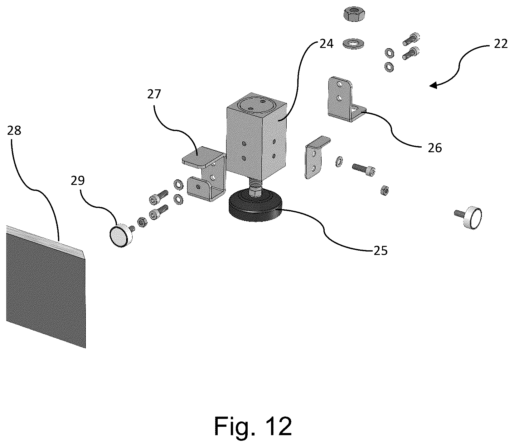 Patent US12303046 Figure 10 – Self-supporting museum display case, related construction method and wall unit