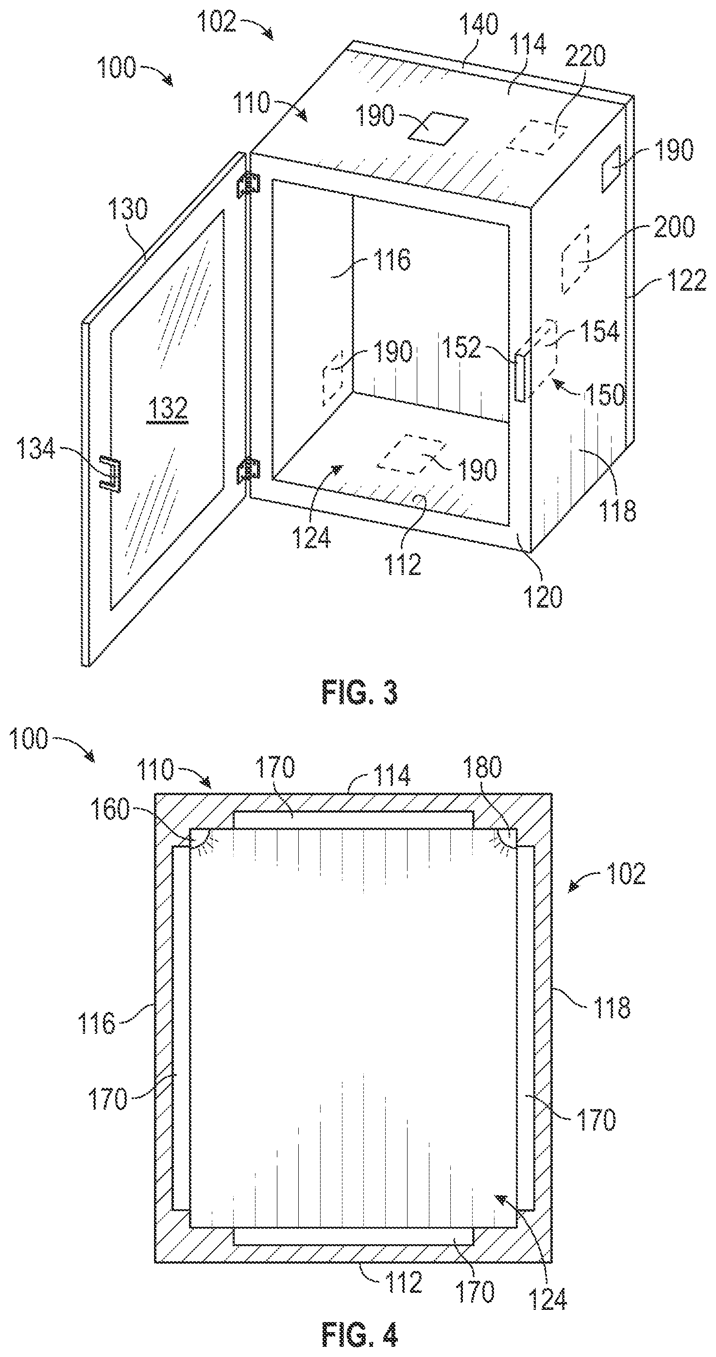 Patent US12303050 Figure 2 – To-go cubby unit