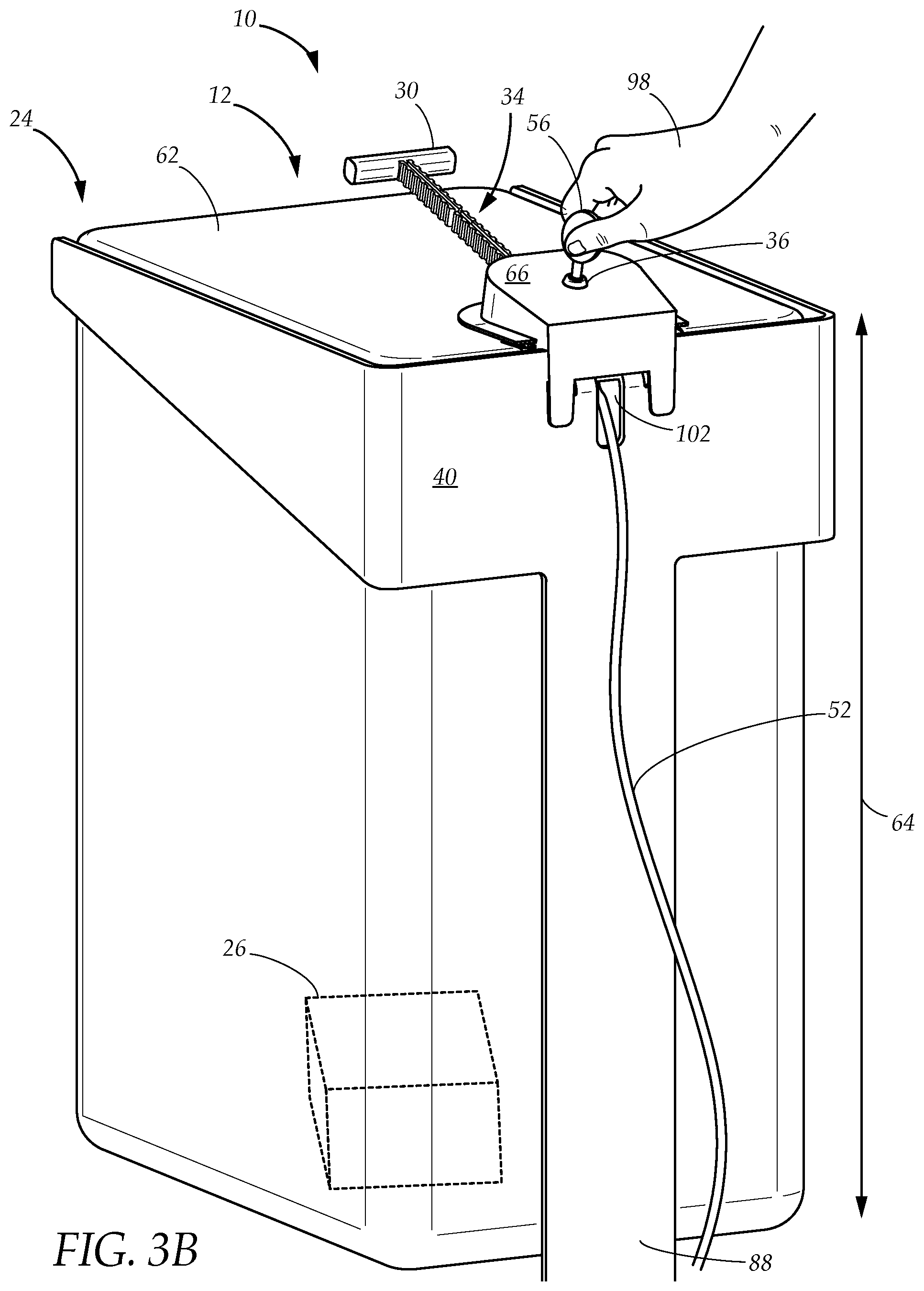 Patent US12303051 Figure 8 – Anti-theft package delivery apparatus and system