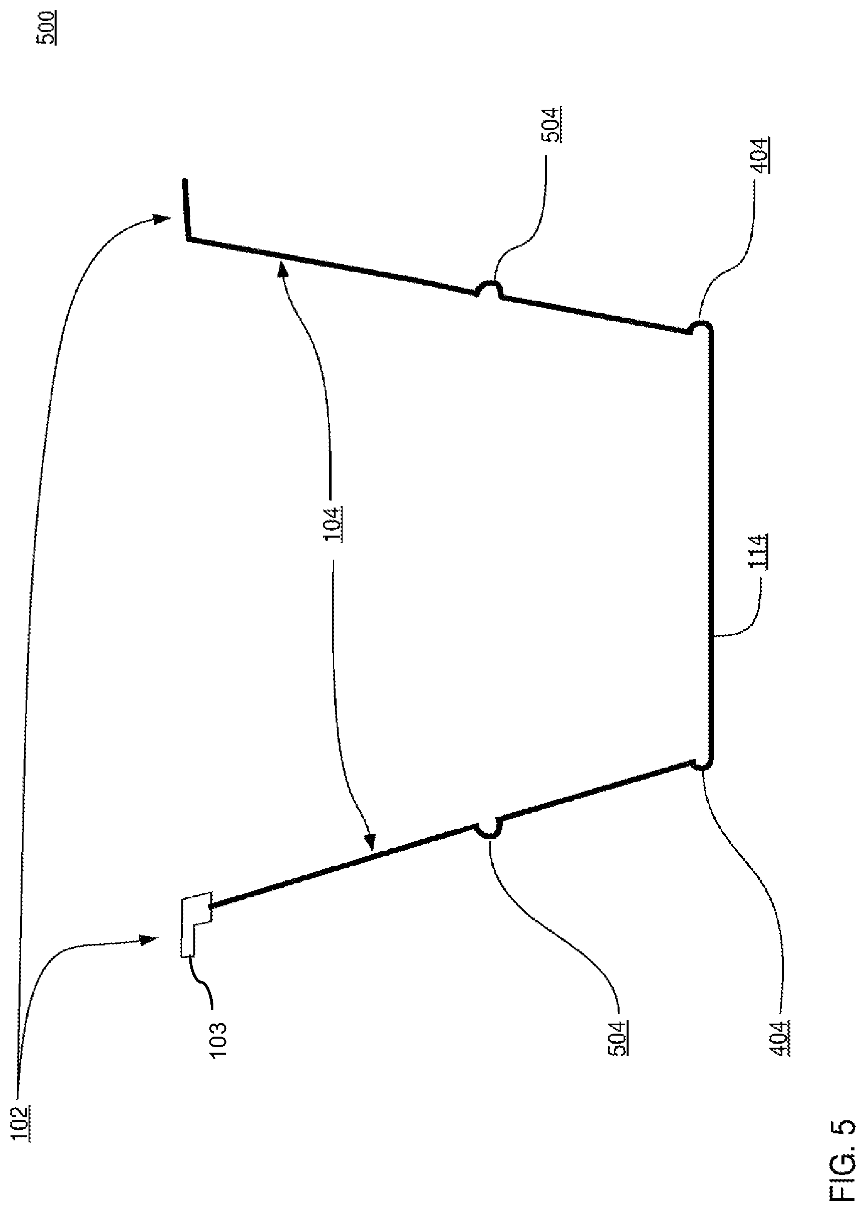 Patent US12303052 Figure 5 – Systems, methods and apparatus for planter frame