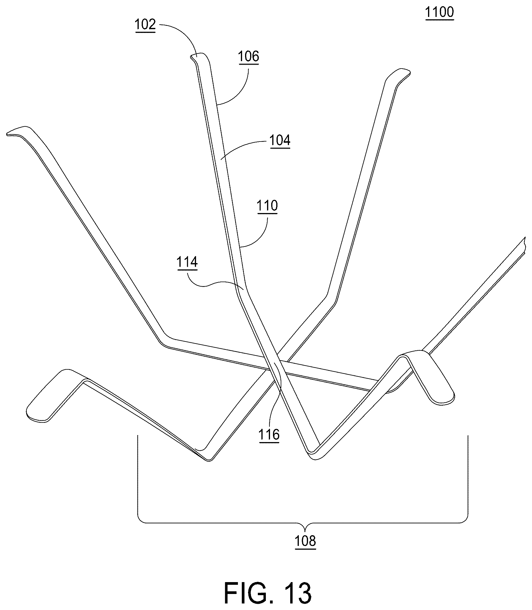 Patent US12303052 Figure 13 – Systems, methods and apparatus for planter frame