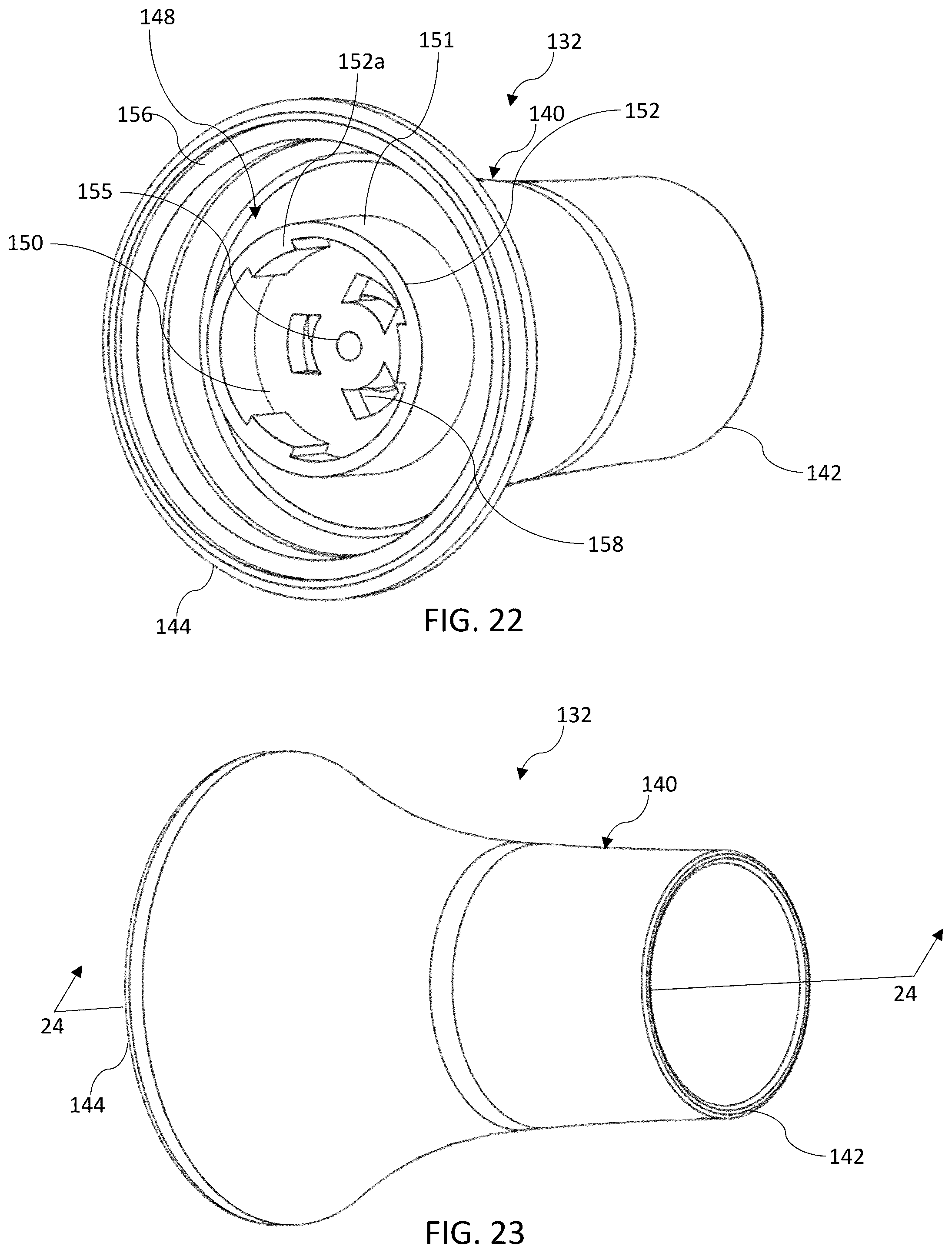 Patent US12303053 Figure 17 – Spring-biased end caps for rod assembly and methods of use