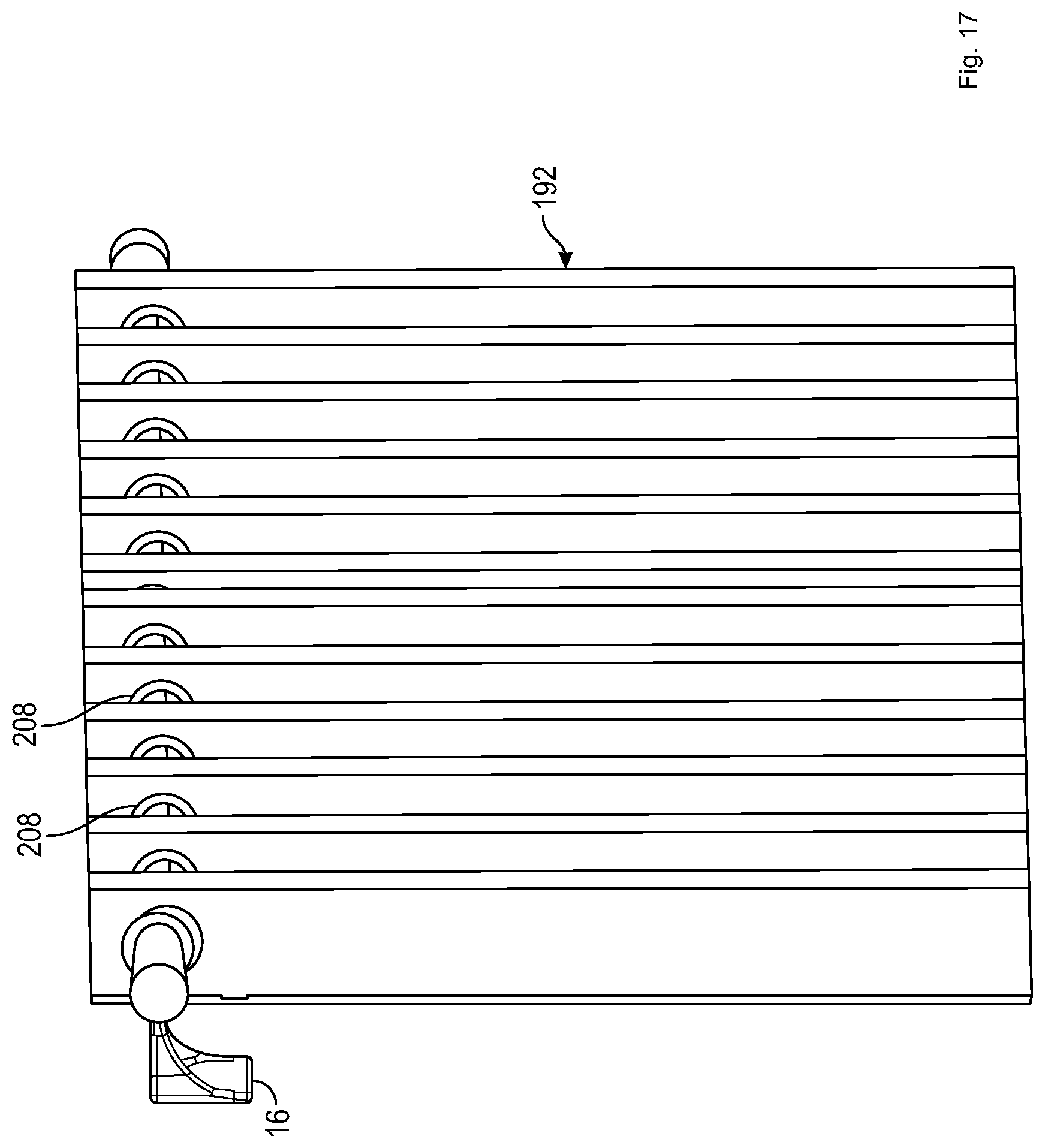 Patent US12303056 Figure 17 – Grommet drapery system