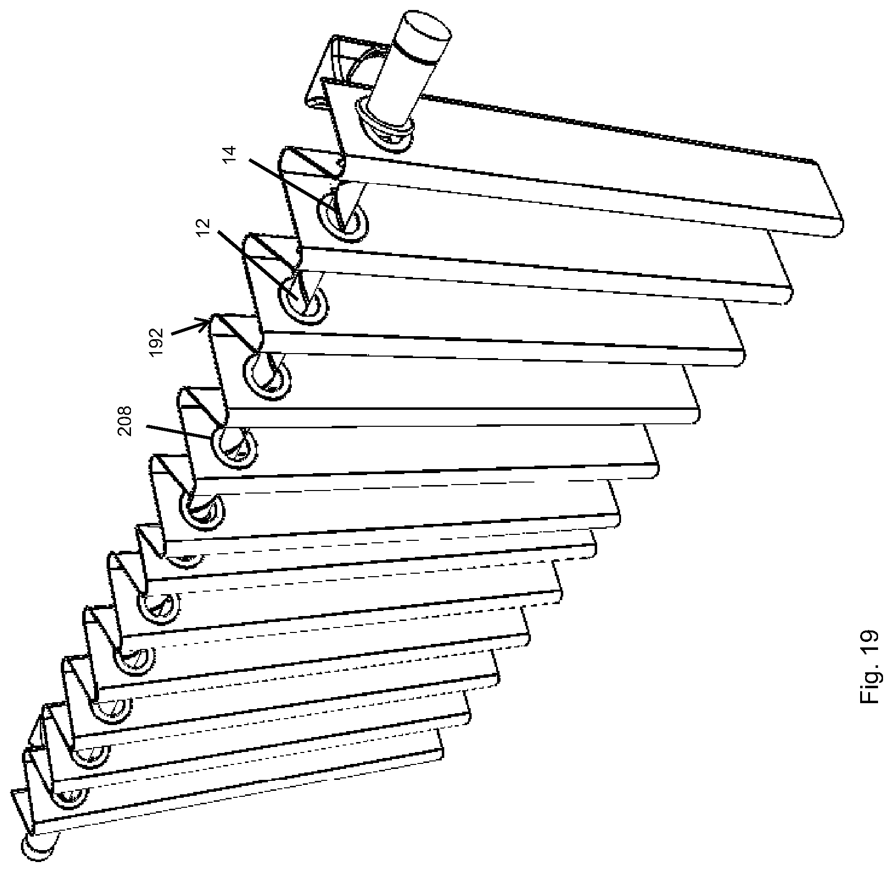 Patent US12303056 Figure 19 – Grommet drapery system