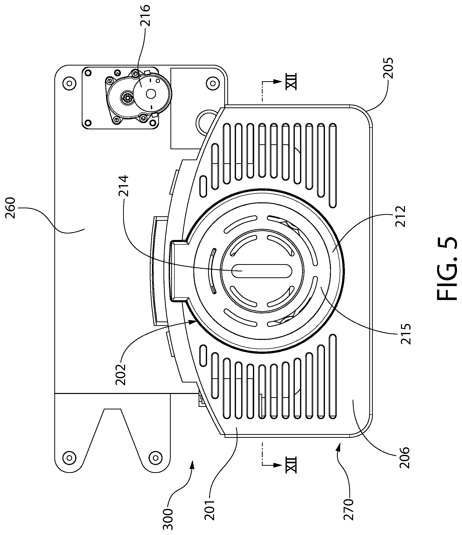 Patent US12303062 Figure 6 – Beverage vessel support apparatus
