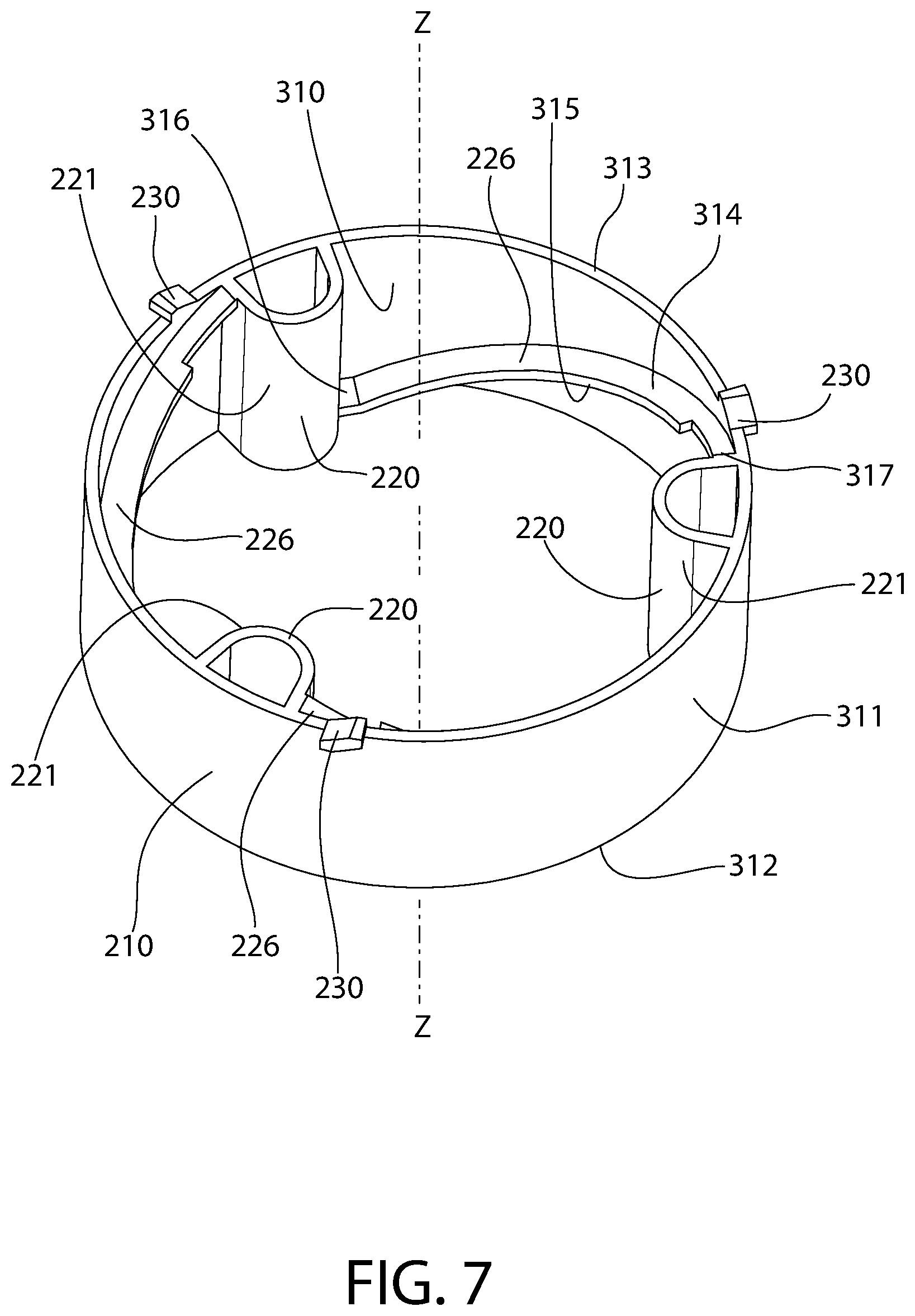 Patent US12303062 Figure 8 – Beverage vessel support apparatus