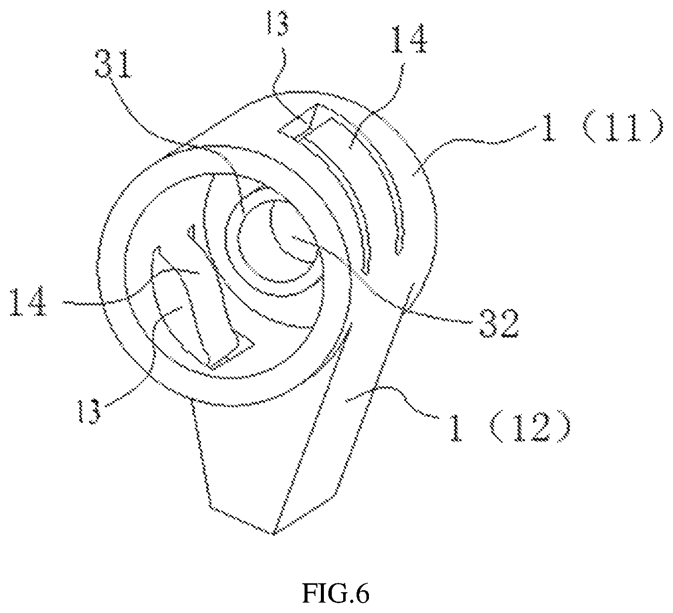 Patent US12303065 Figure 4 – Damping device, cooker, and device having damping structure