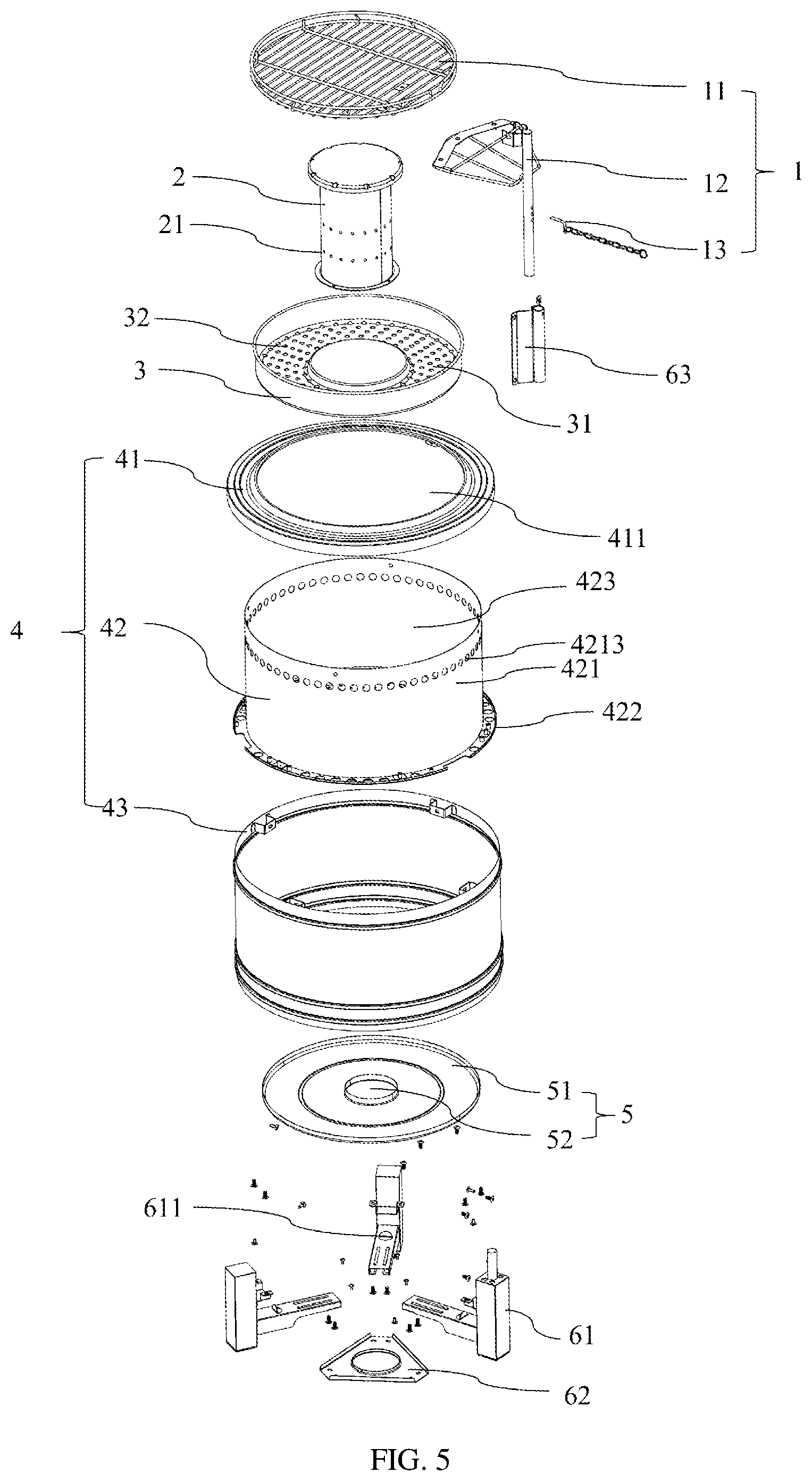 Patent US12303069 Figure 3 – Oven