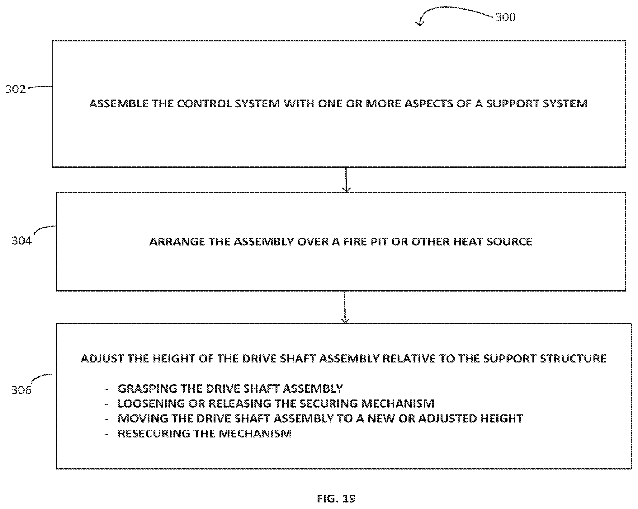 Patent US12303070 Figure 14 – Control device for an outdoor cooking assembly