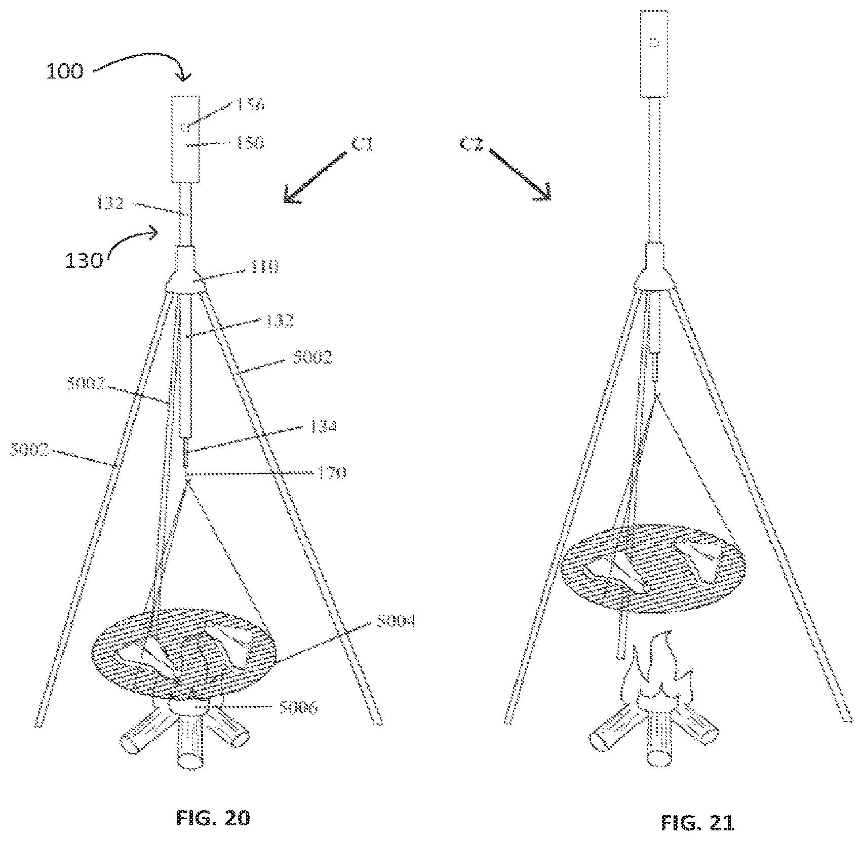 Patent US12303070 Figure 15 – Control device for an outdoor cooking assembly