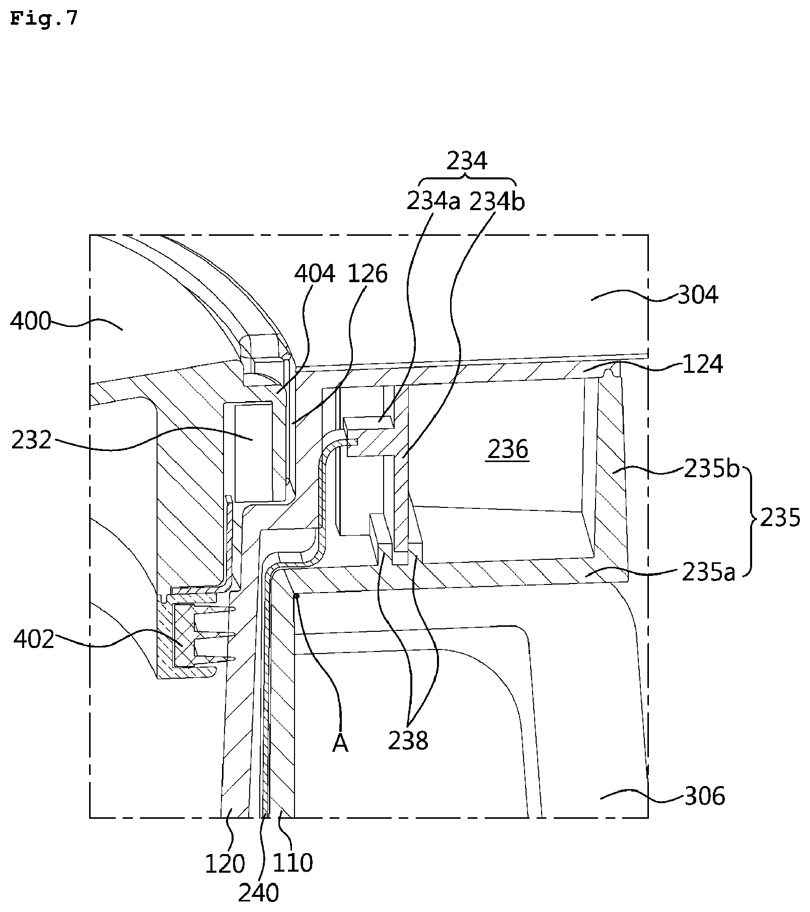 Patent US12303073 Figure 7 – Blender