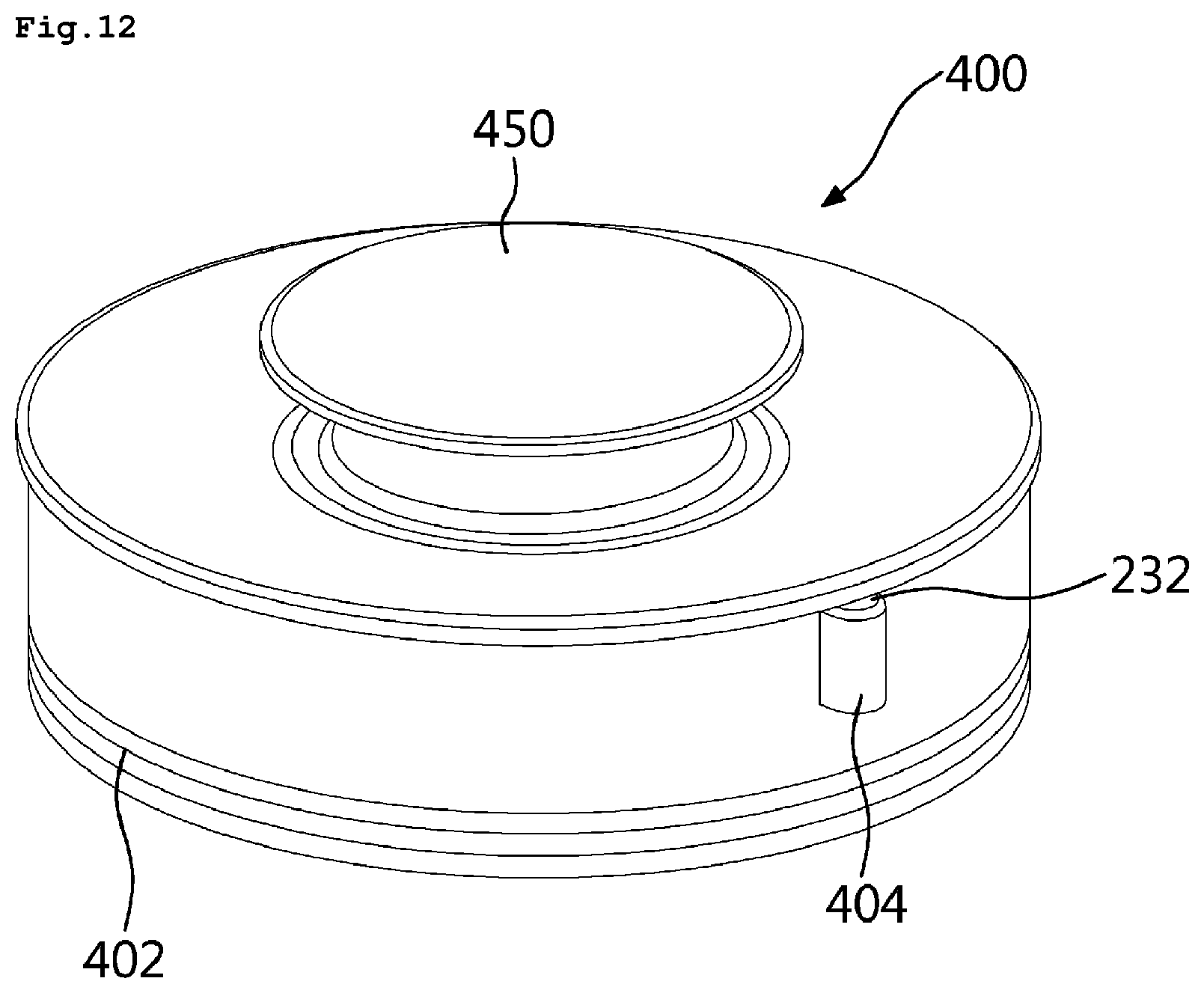 Patent US12303073 Figure 12 – Blender