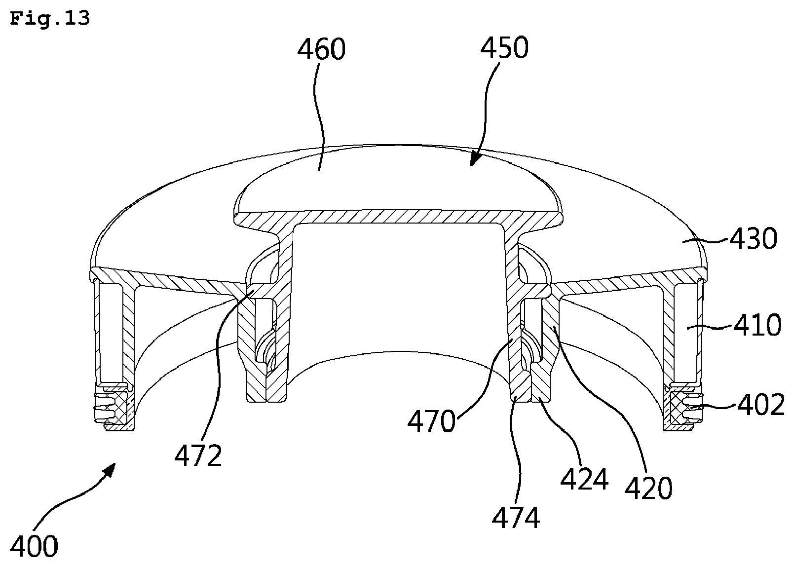 Patent US12303073 Figure 13 – Blender