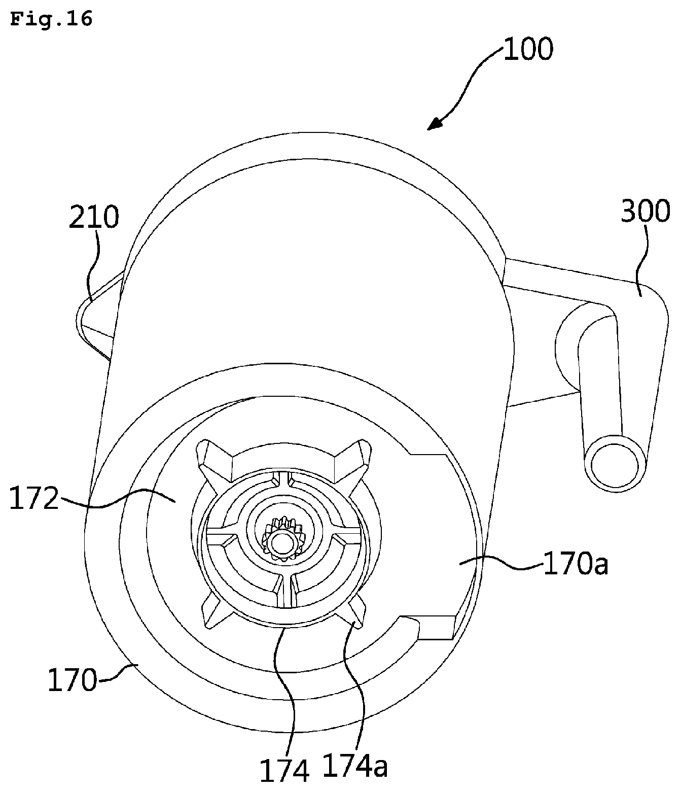 Patent US12303073 Figure 16 – Blender