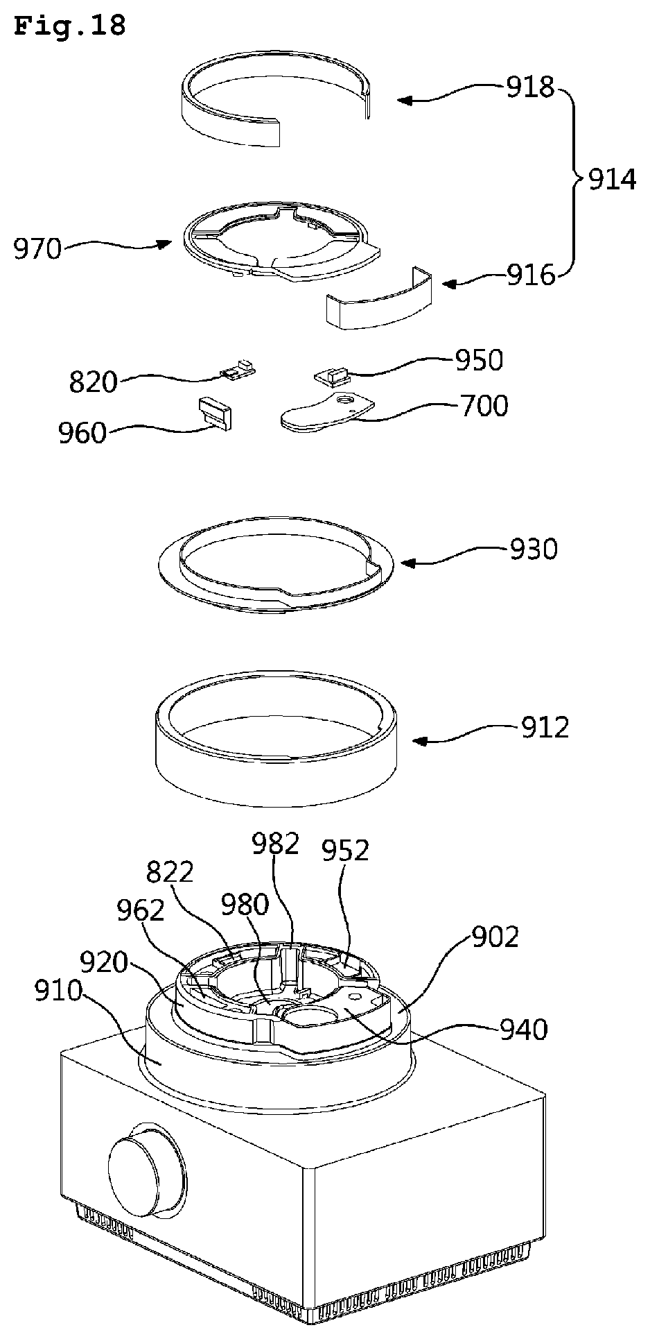 Patent US12303073 Figure 18 – Blender
