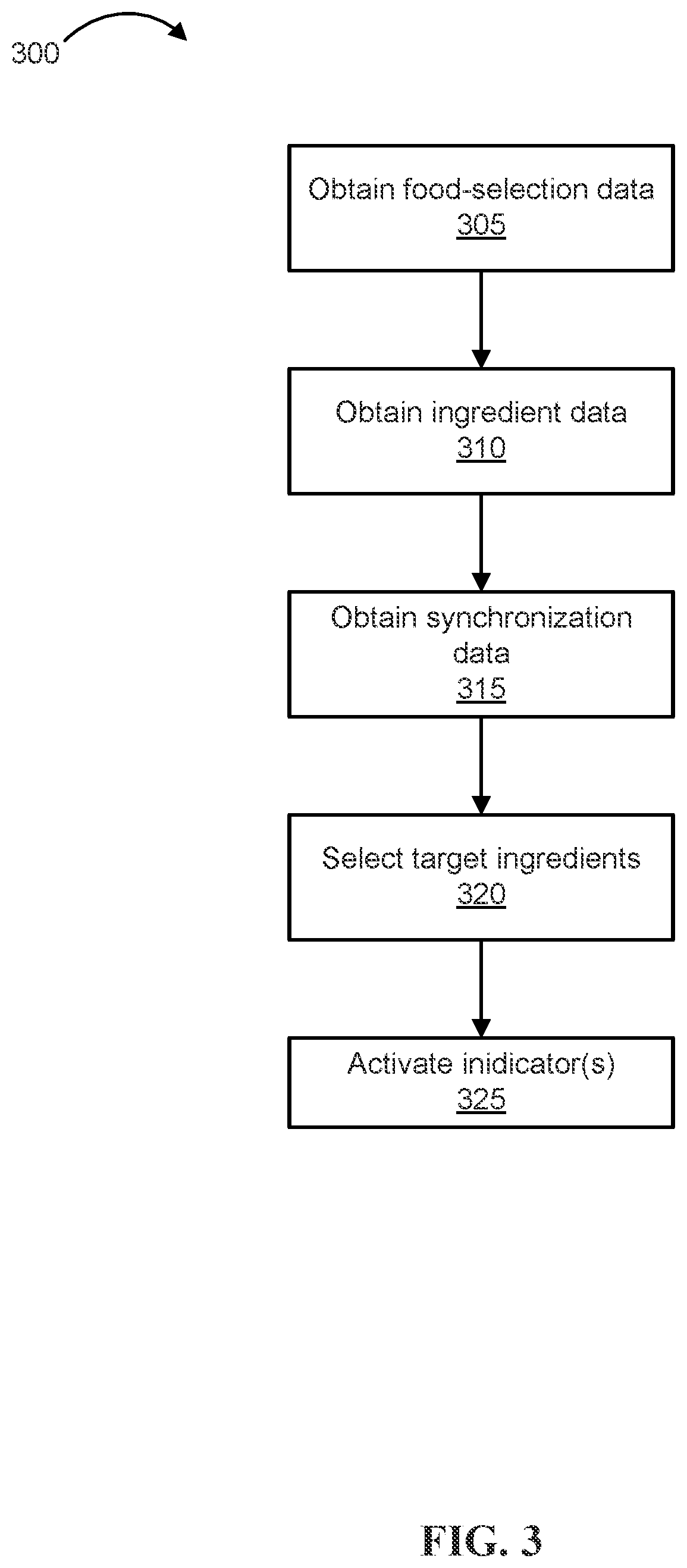 Patent US12303074 Figure 3 – Customized identification of ingredients in a storage system