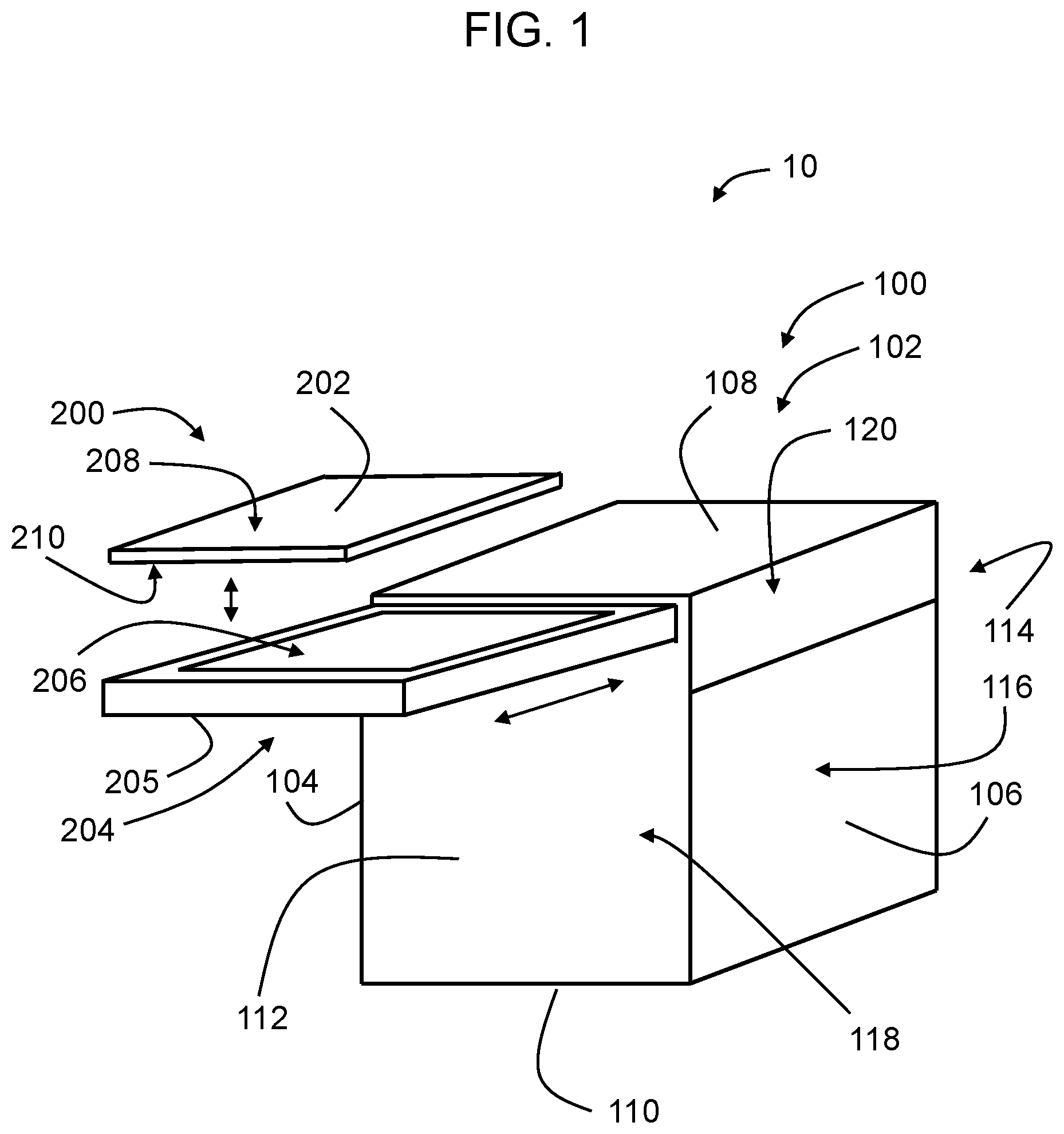 Patent US12303075 Figure 1 – Cutting board and washer system and method