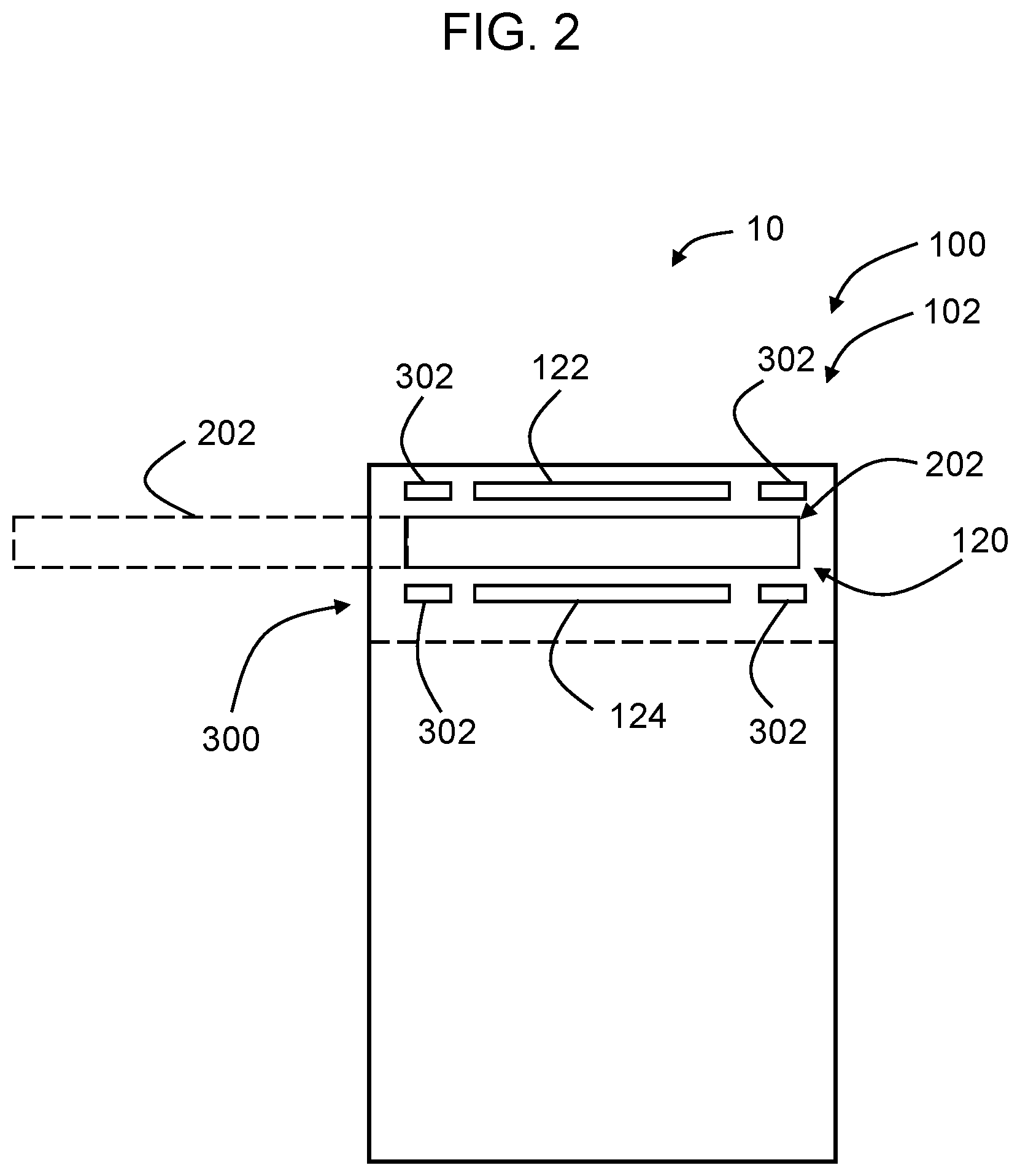Patent US12303075 Figure 2 – Cutting board and washer system and method