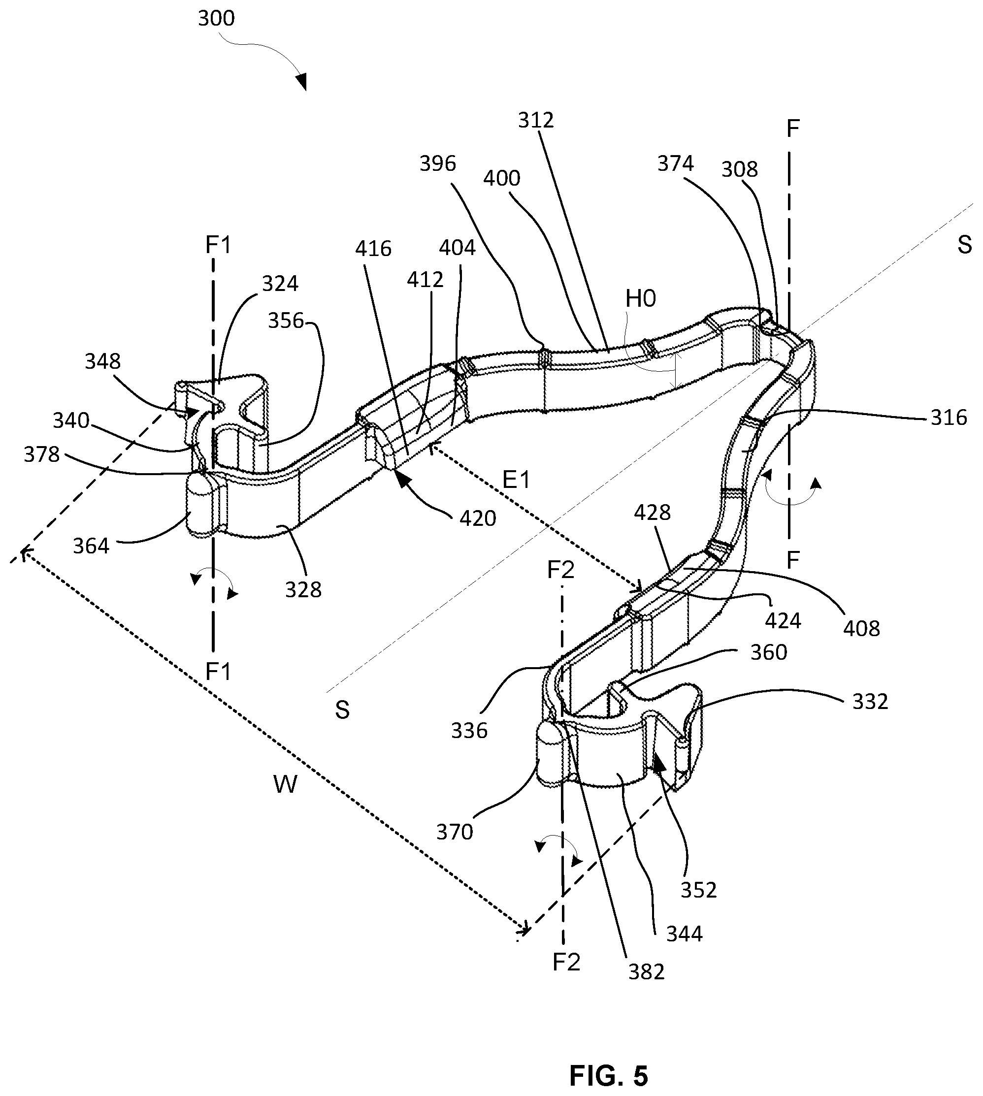 Patent US12303079 Figure 5 – Dispenser system