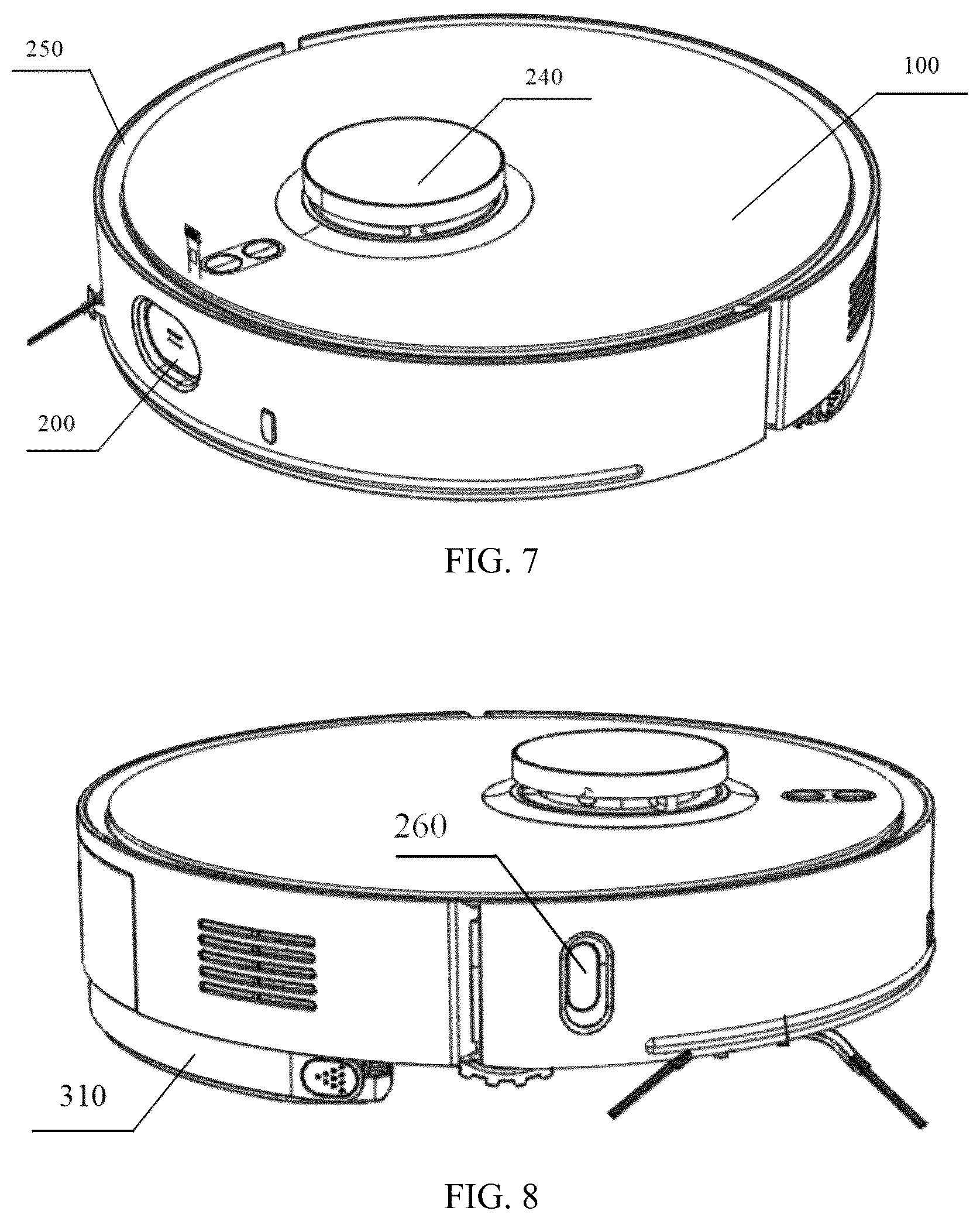 Patent US12303082 Figure 4 – Autonomous cleaning device, method for travel control for autonomous cleaning device, and storage medium