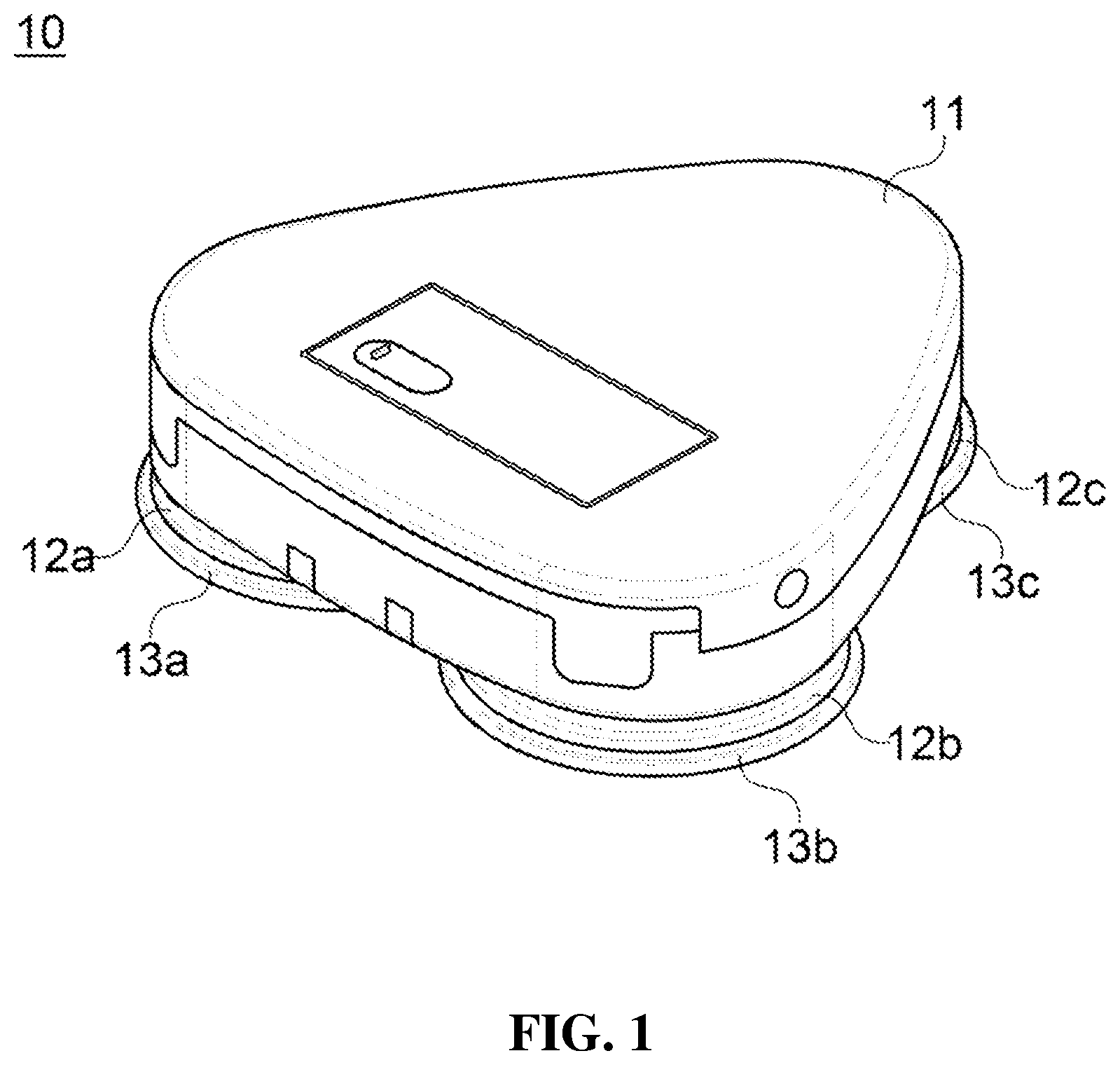 Patent US12303083 Figure 1 – Mobile robot and method for controlling same