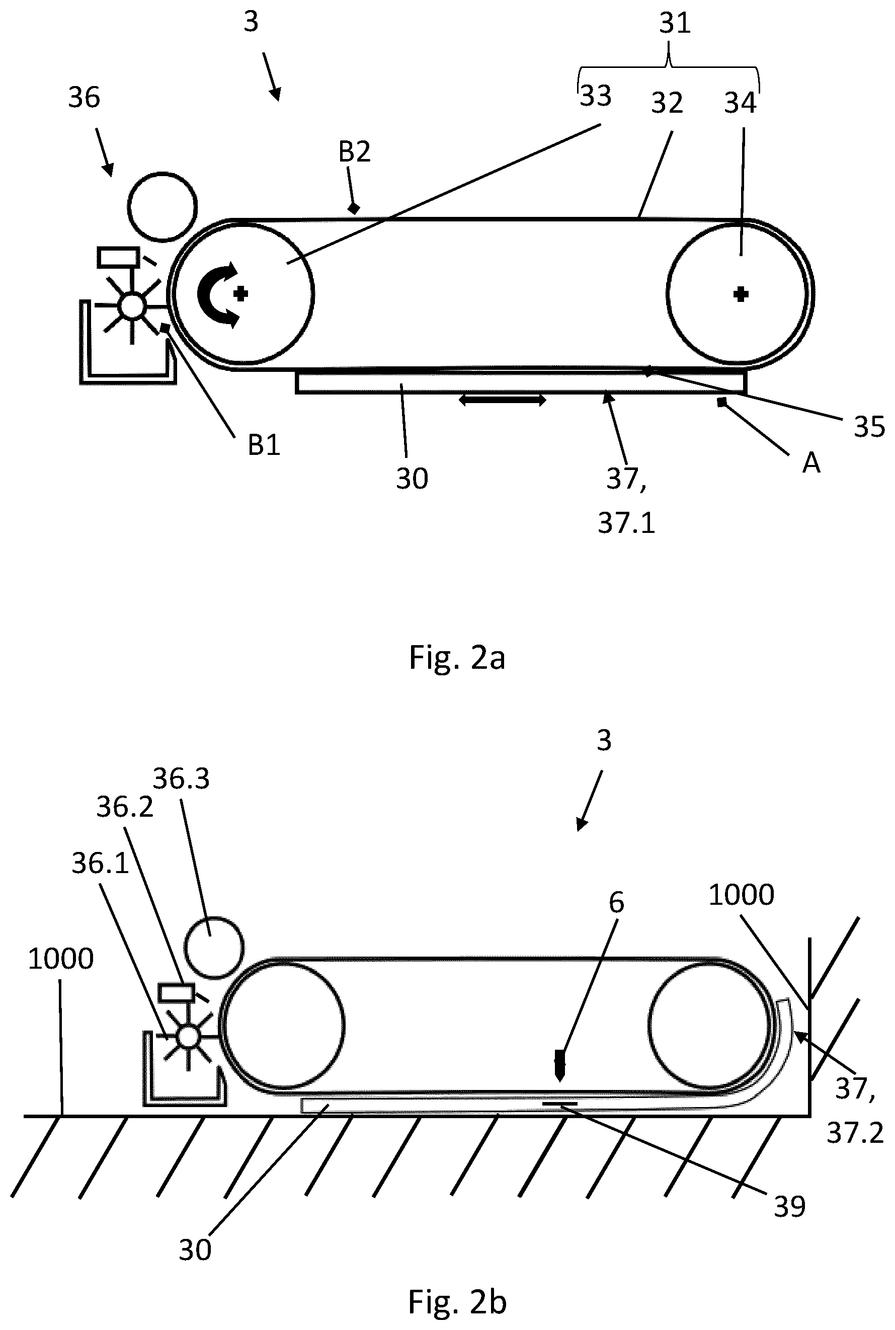Patent US12303084 Figure 2 – Cleaning device for wet cleaning