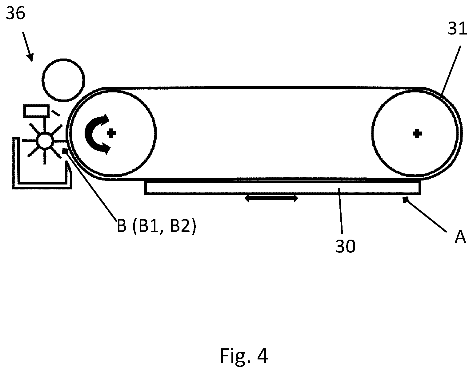 Patent US12303084 Figure 4 – Cleaning device for wet cleaning