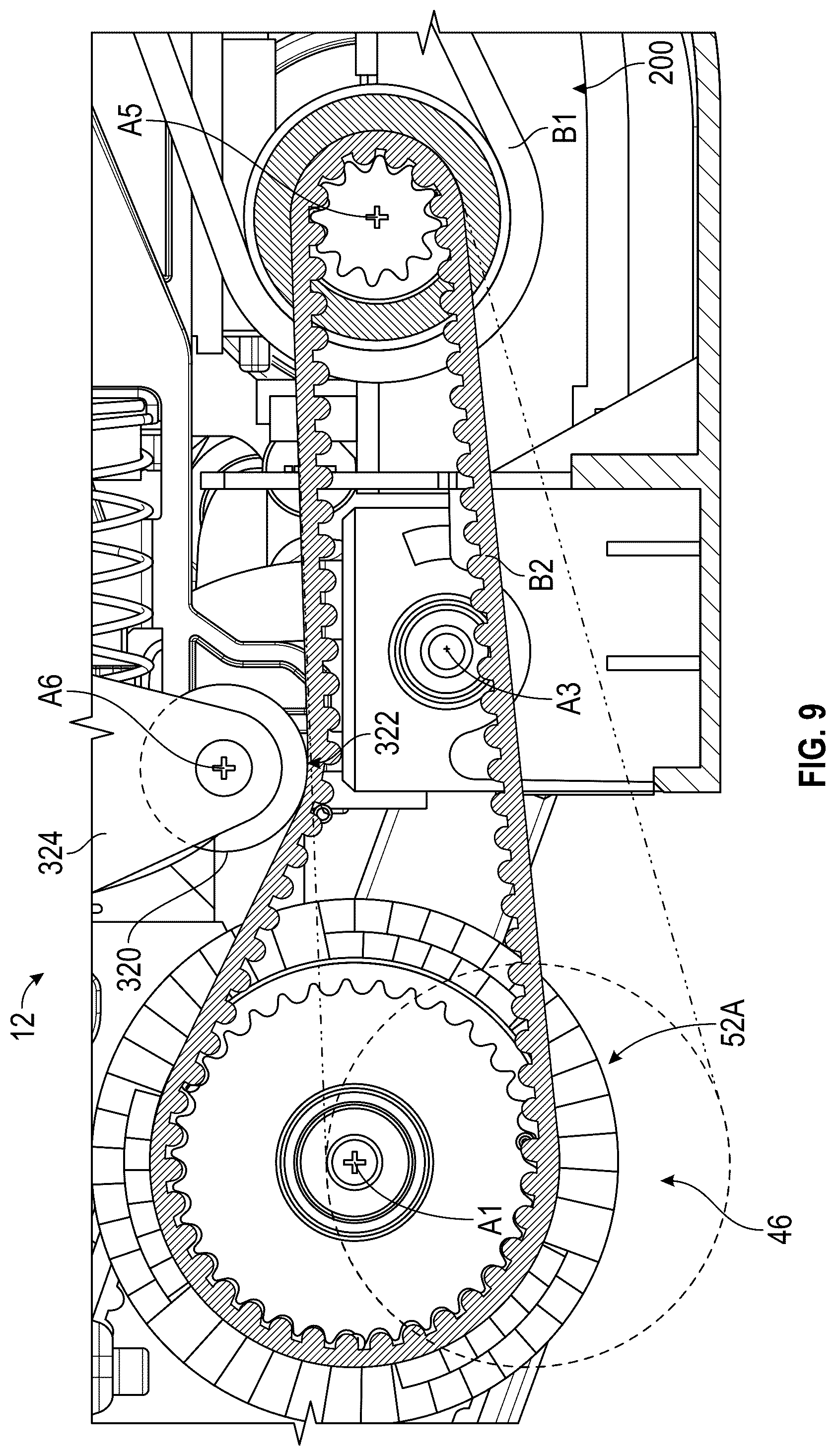 Patent US12303085 Figure 8 – Surface cleaner