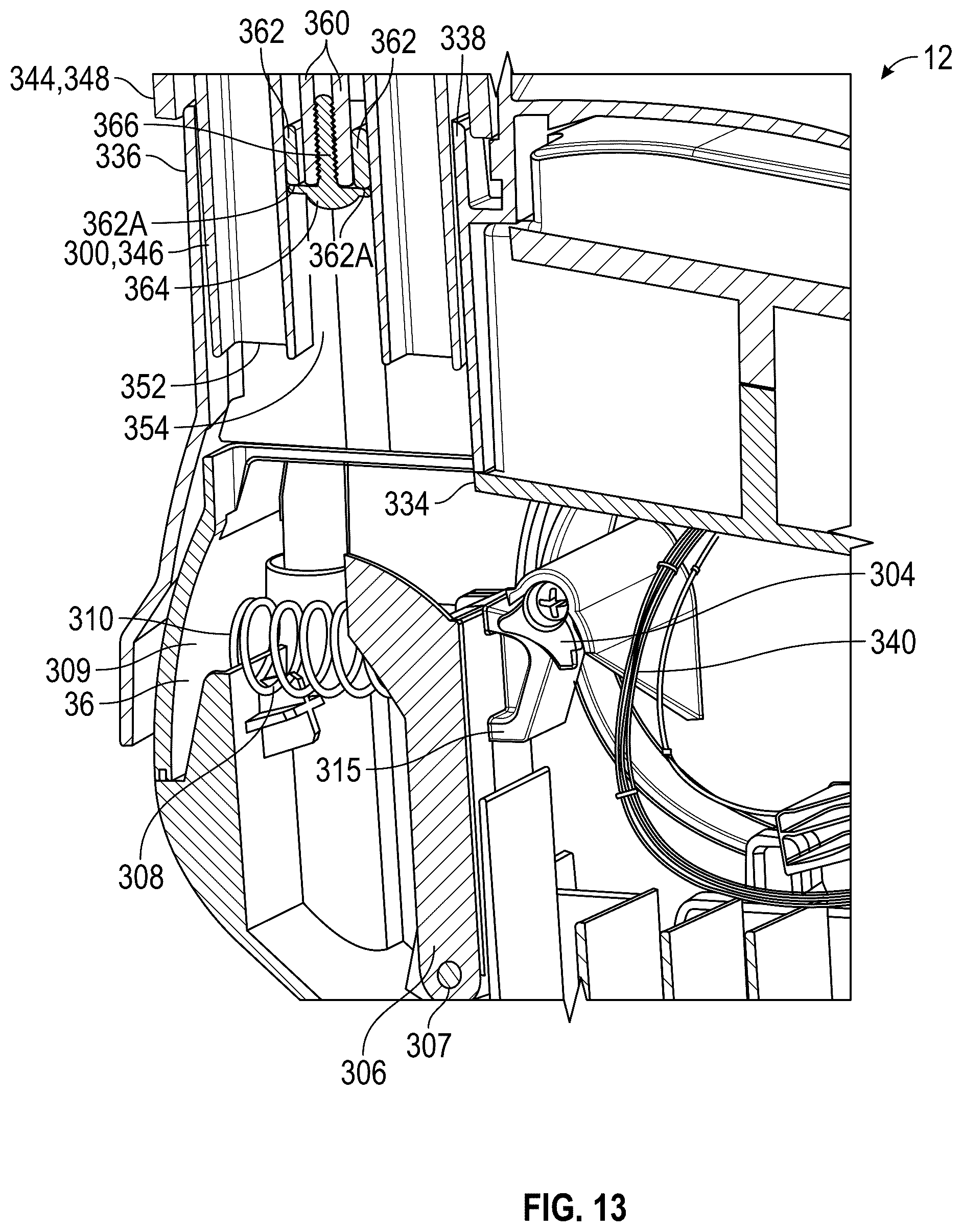 Patent US12303085 Figure 11 – Surface cleaner
